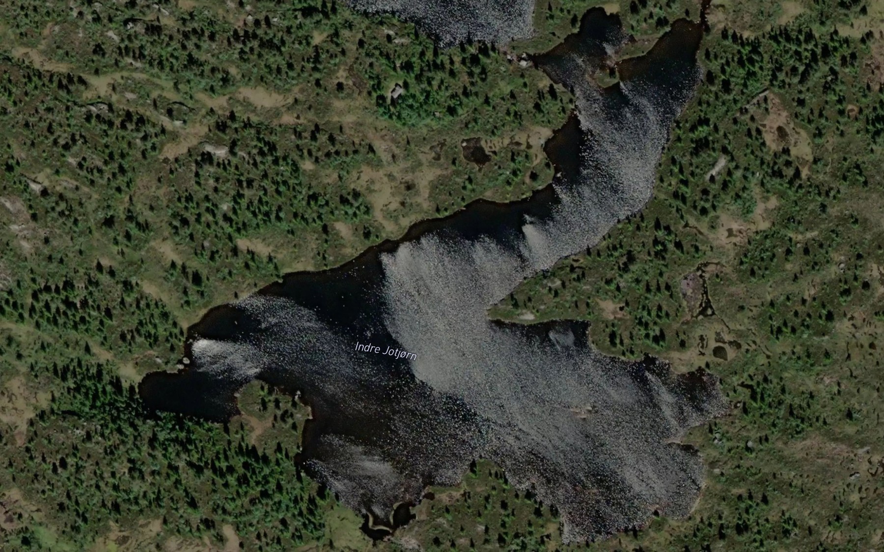Satellite map of the Indre Jotjorn