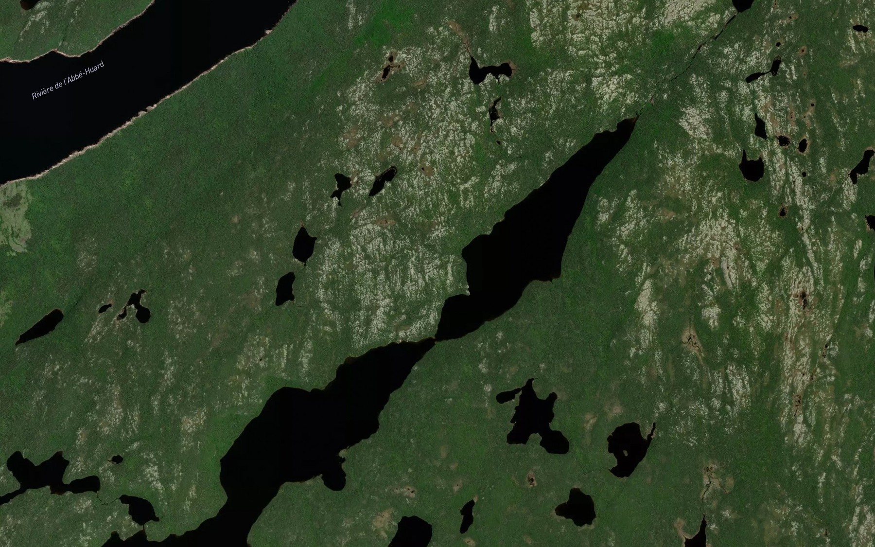 Satellite map of the Passe Kauapapustet