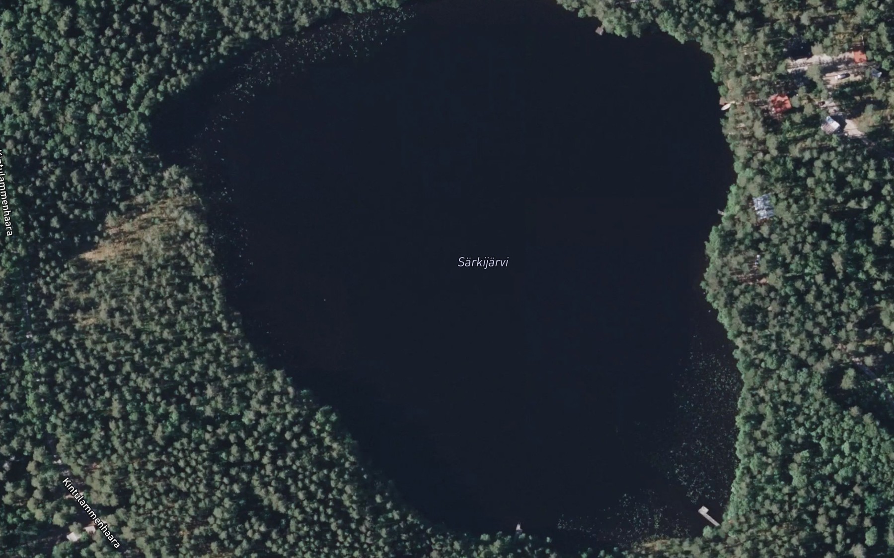 Satellite map of the Sarkijarvi