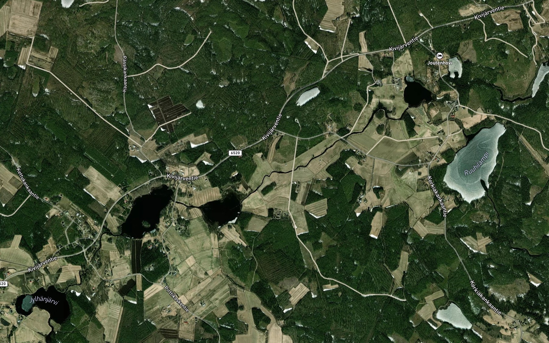 Satellite map of the Purolanpuro