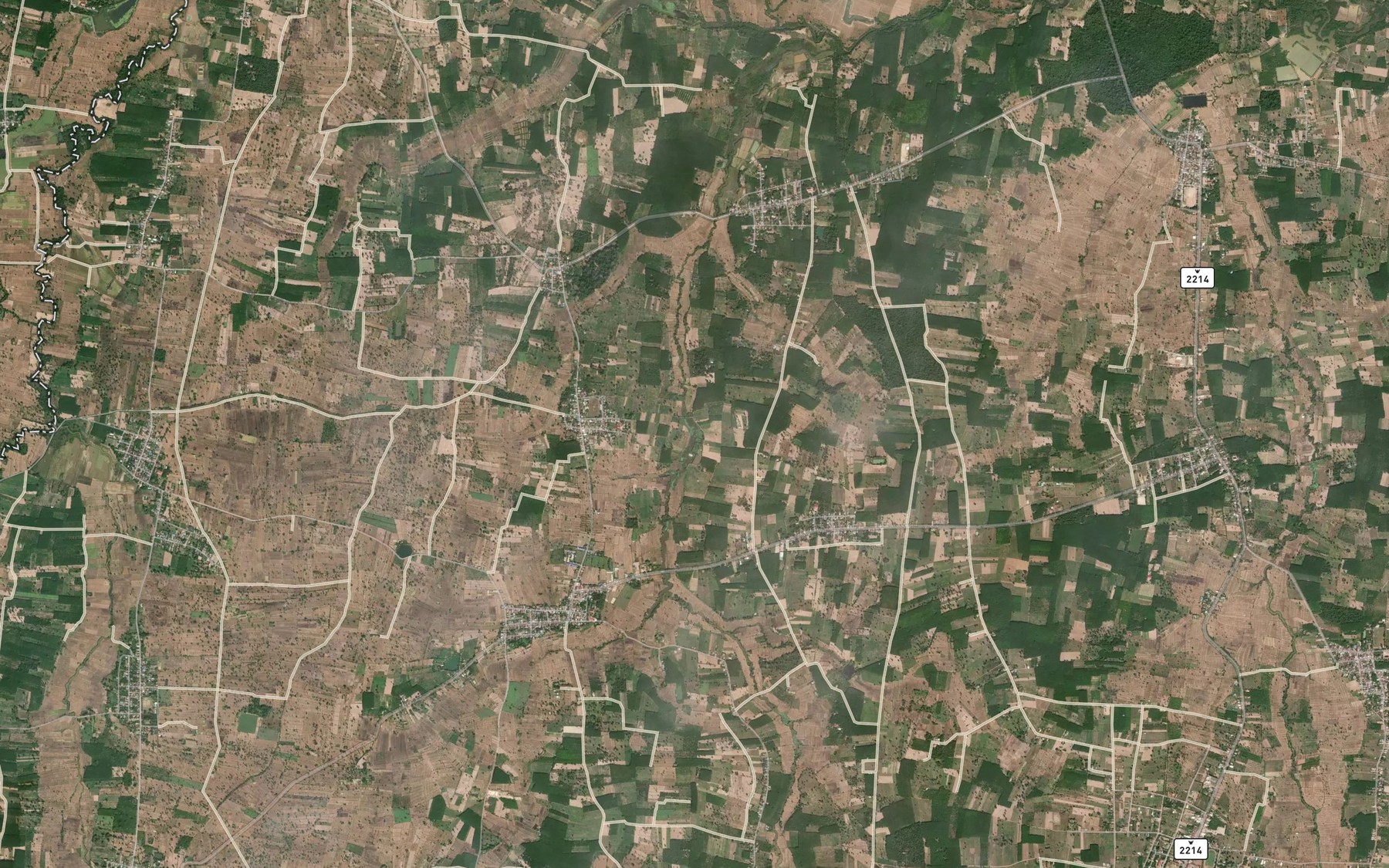 Satellite map of the Nong Hua Ling