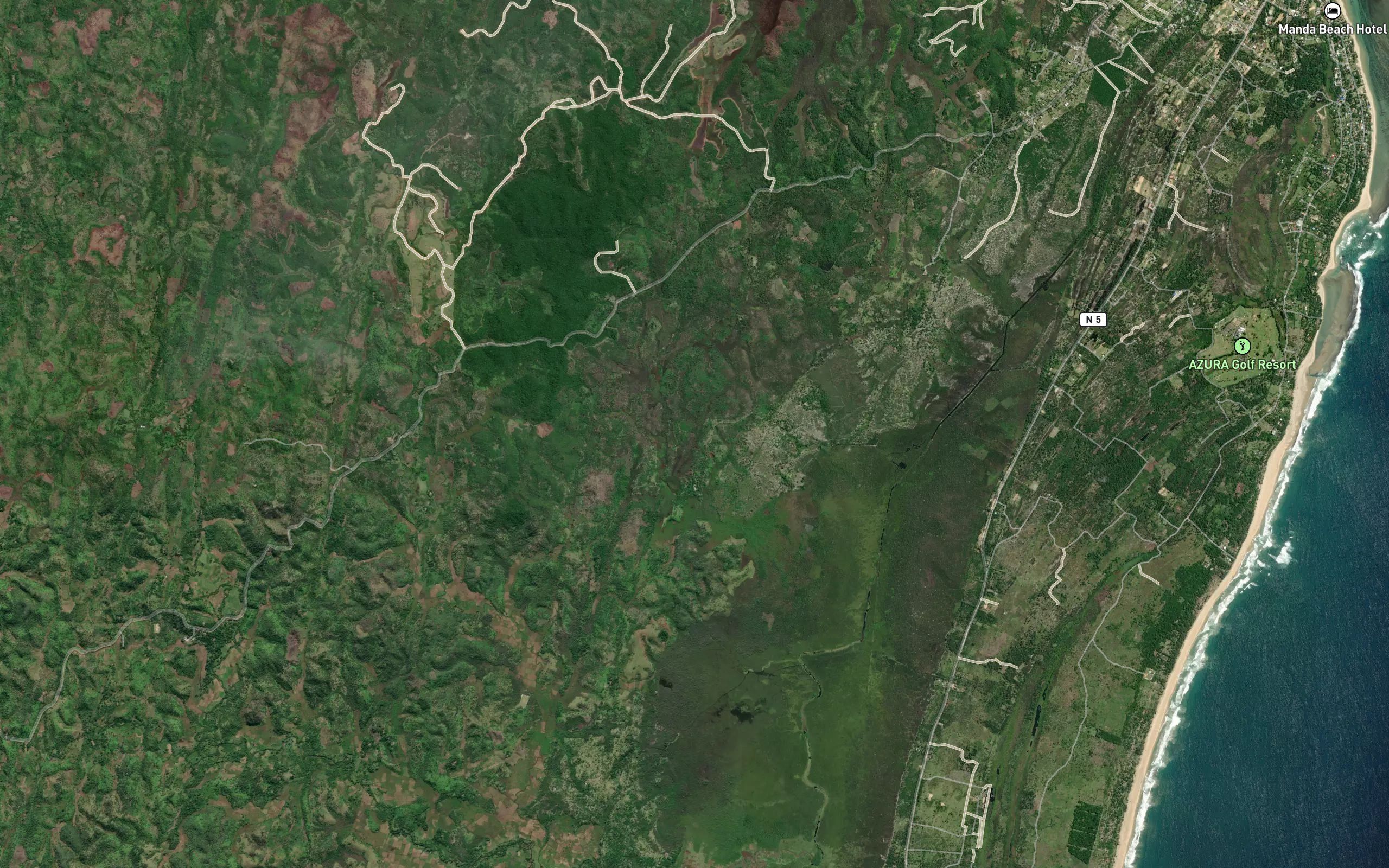 Canal Andramoma et Fandroambazaha