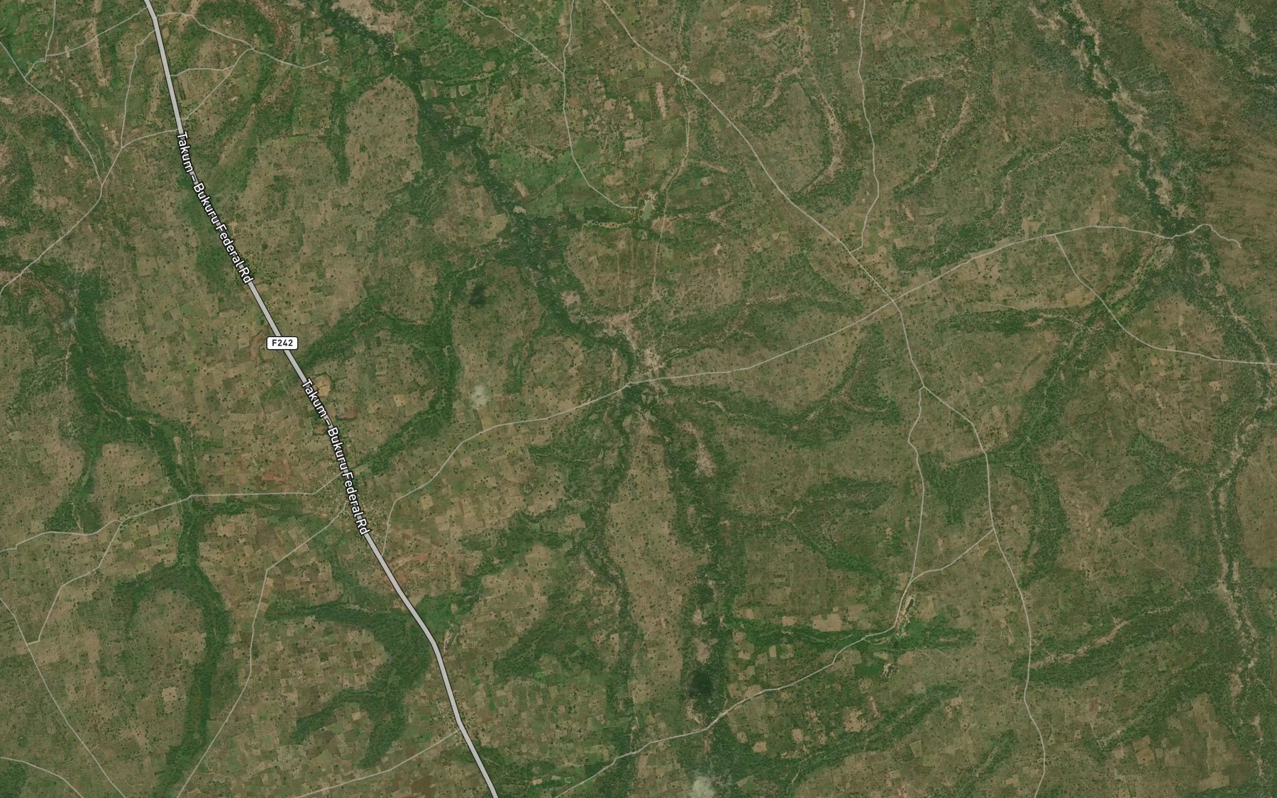 Satellite map of the River Maikanwan
