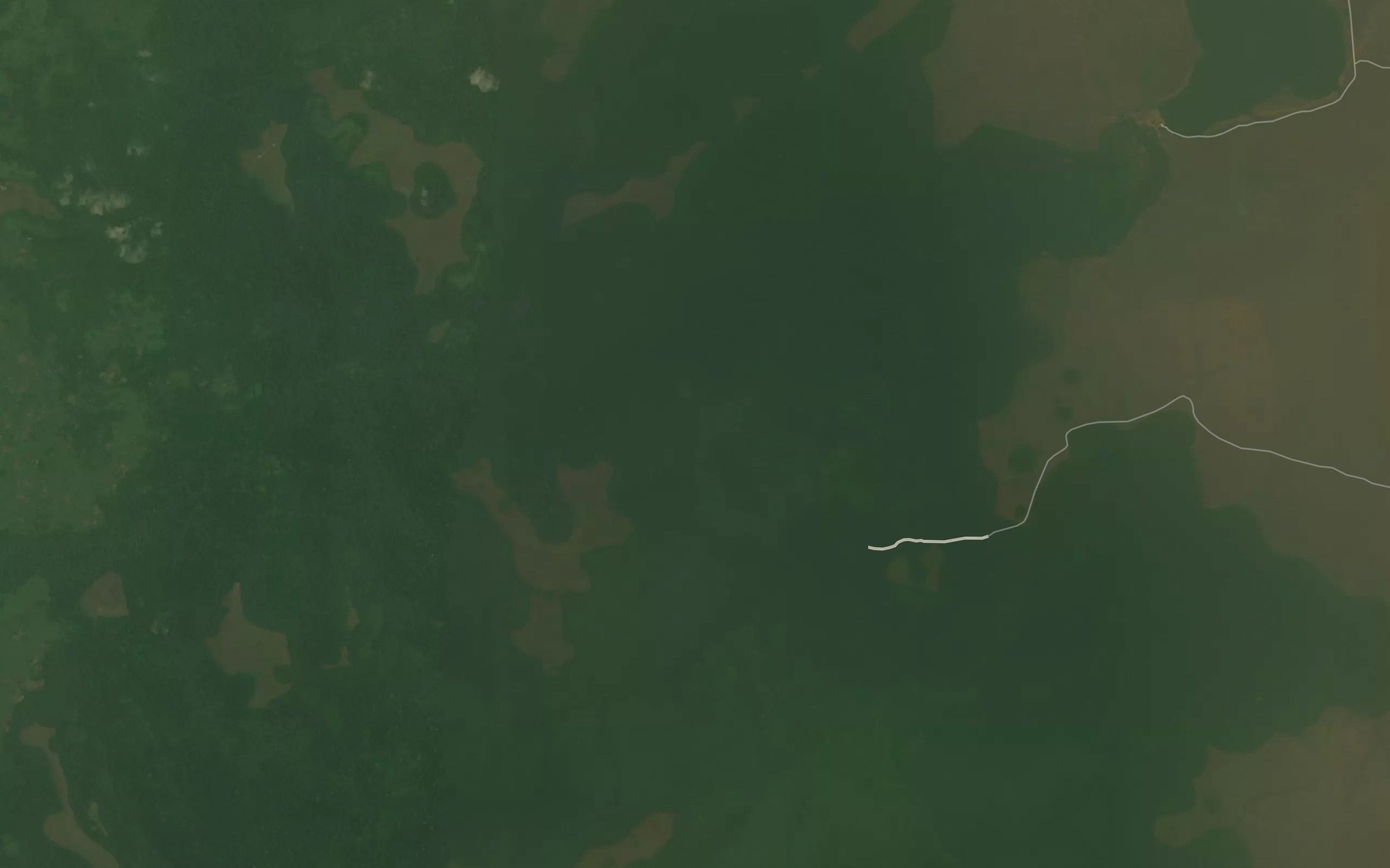 Satellite map of the Ngatiawbe