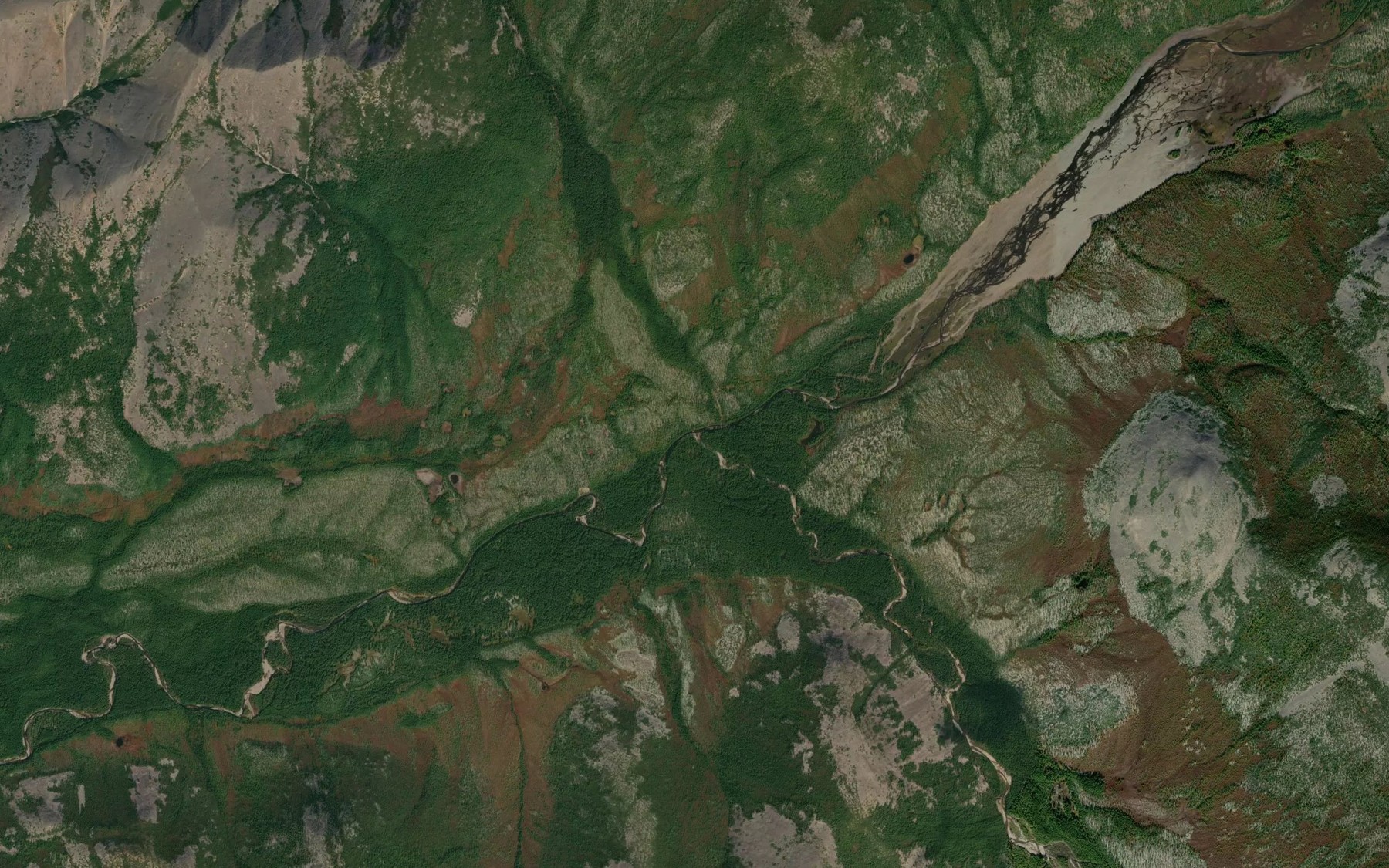 Satellite map of the Levaya Kencha