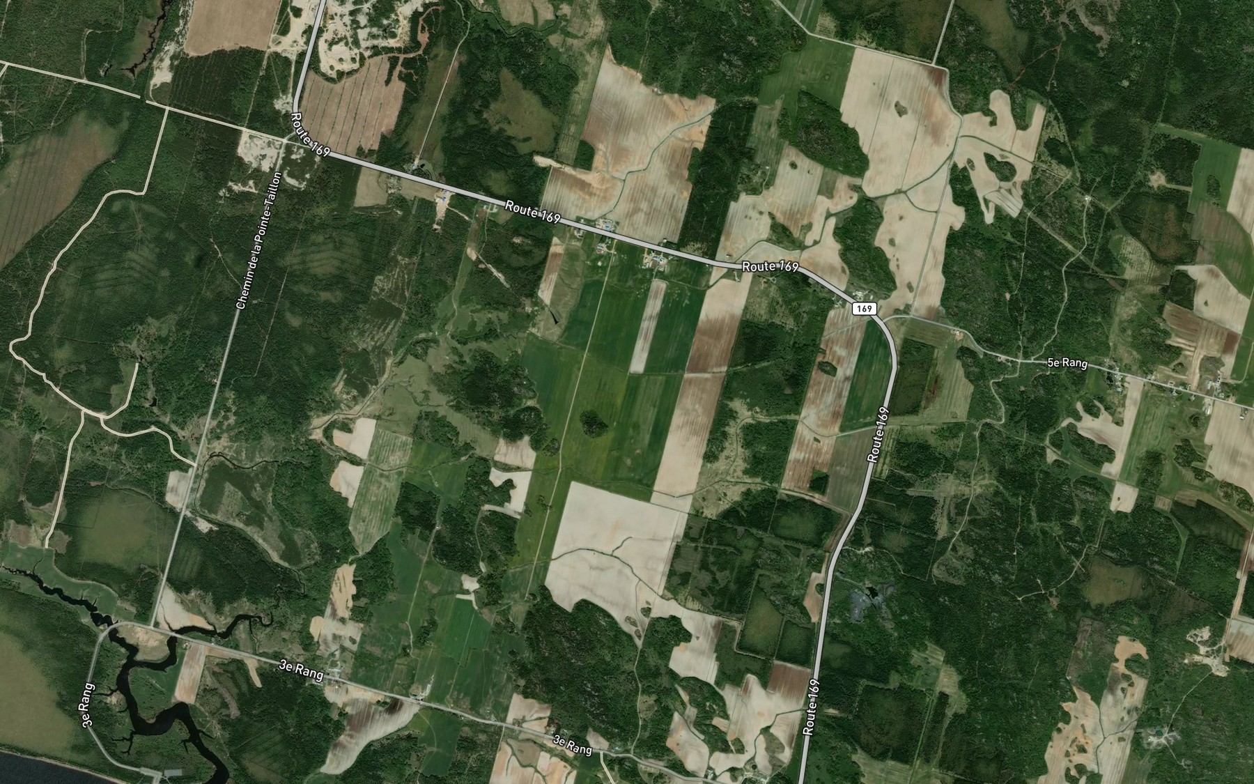Satellite map of the Embranchement Gauthier