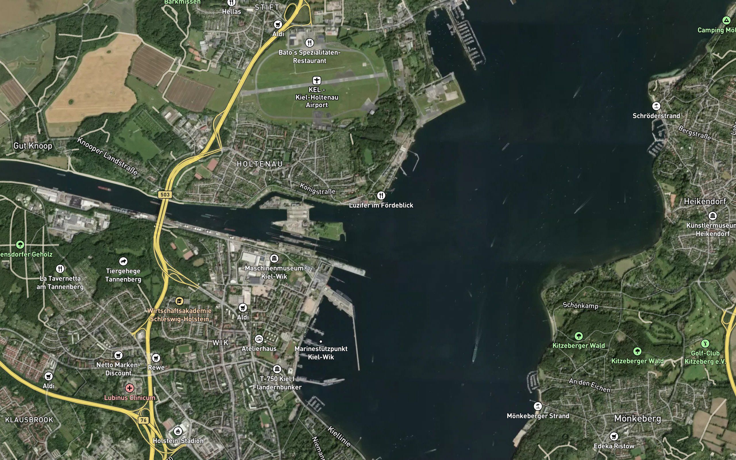 Kiel Canal Eastern Entrance