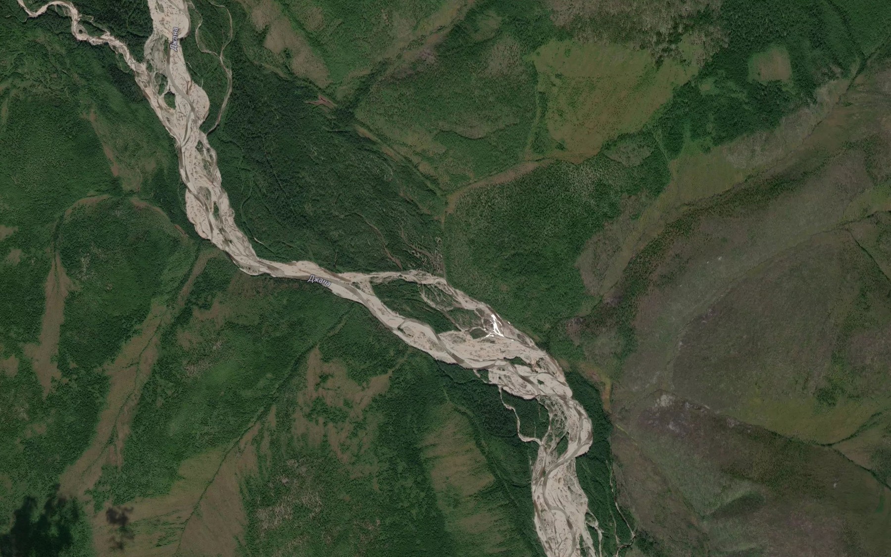 Satellite map of the Amnunnakan