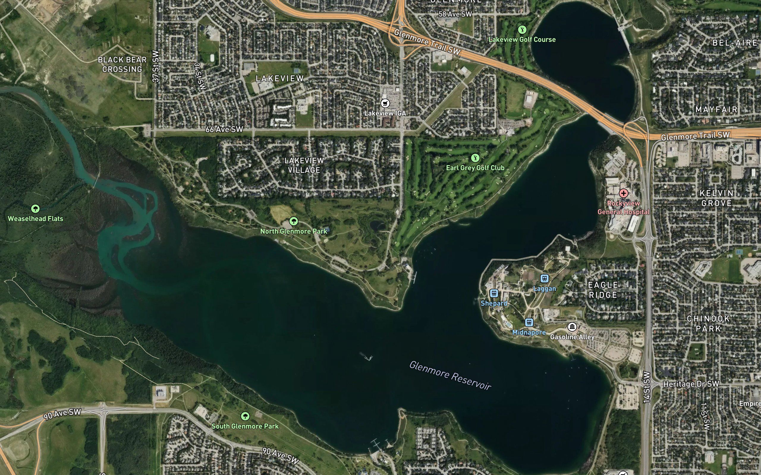 Glenmore Reservoir