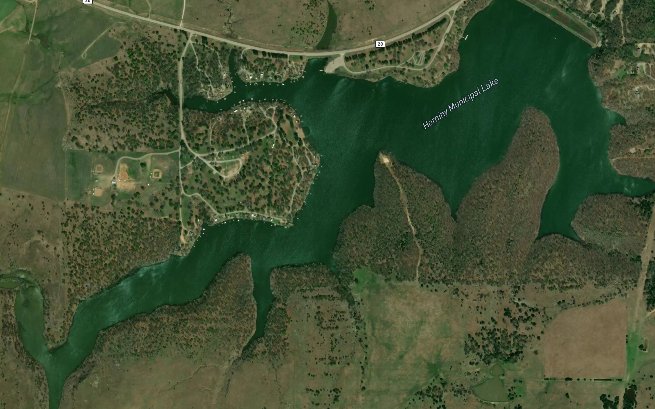 Hominy Municipal Lake