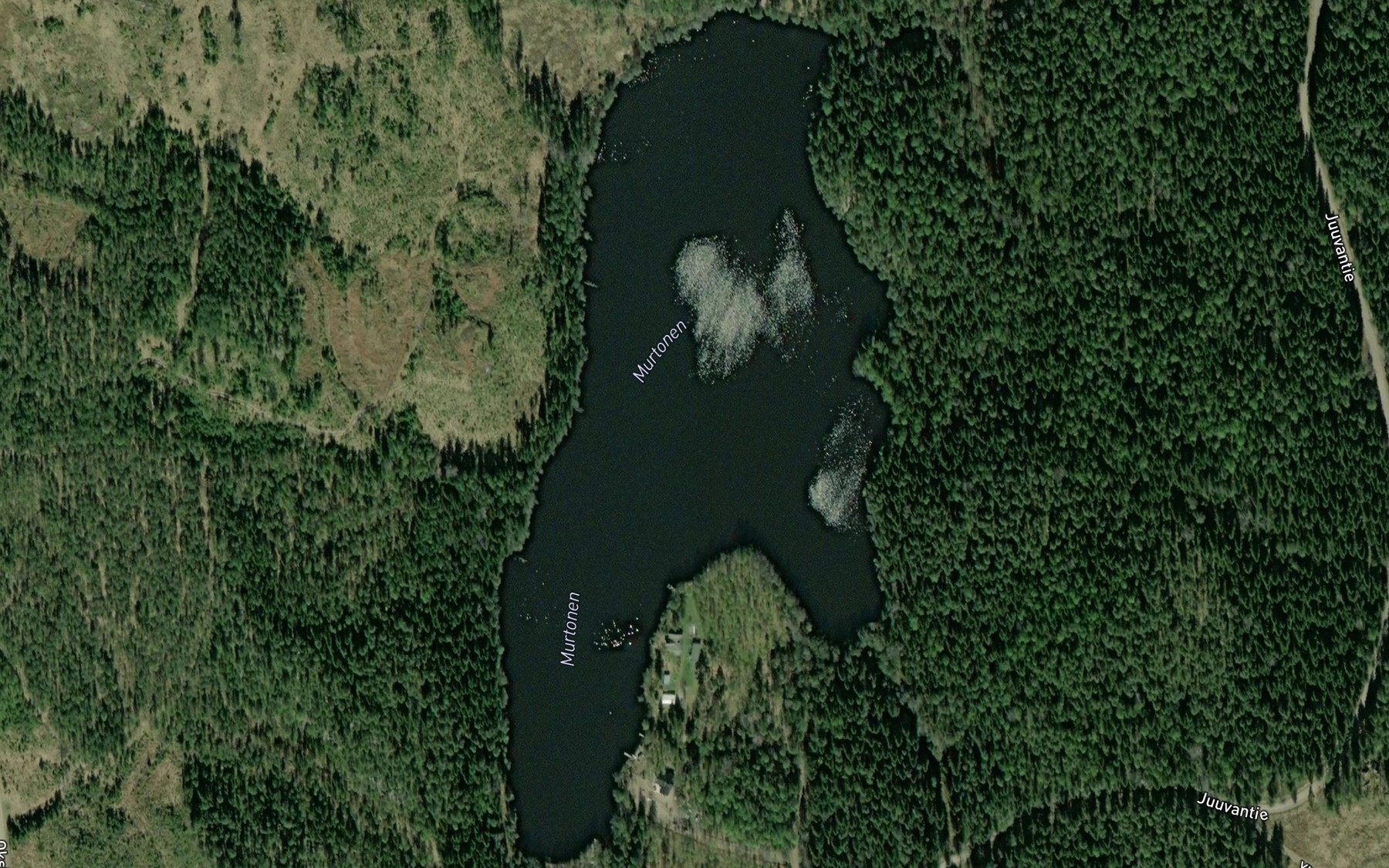 Satellite map of the Murtonen