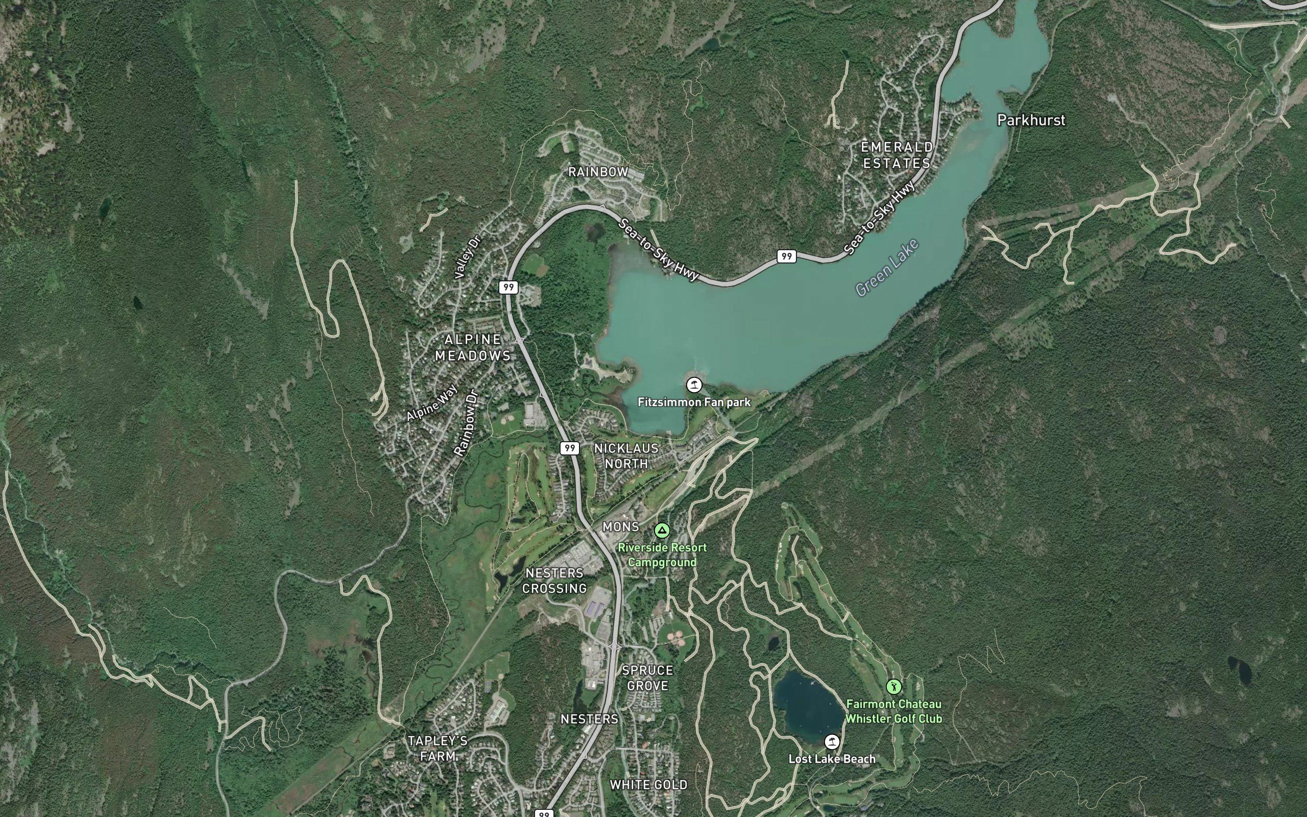 Whistler Green Lake Water Aerodrome