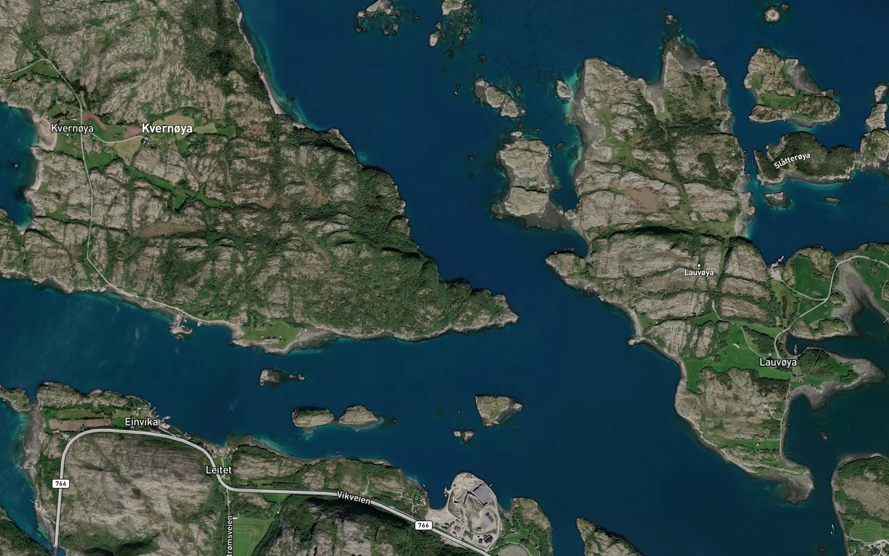 Satellite map of the Royrholet