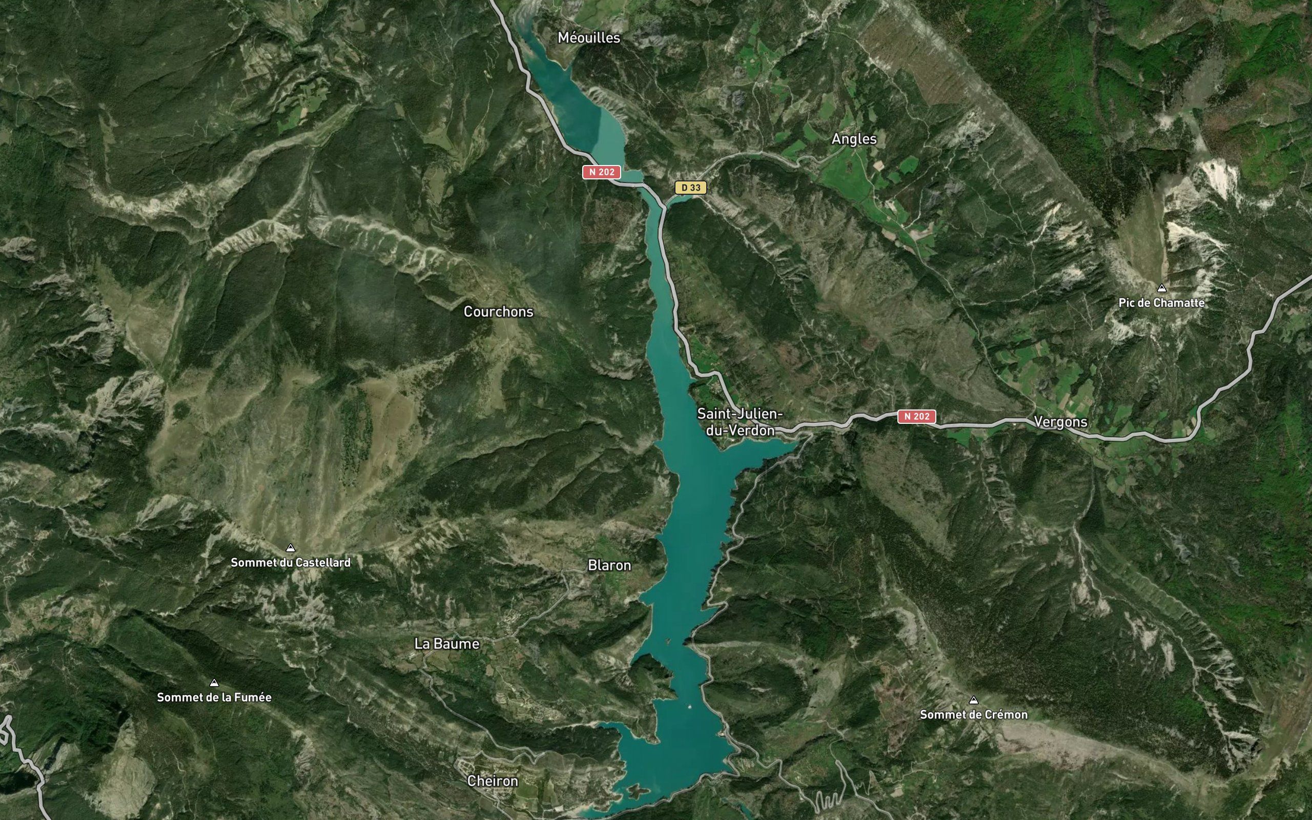 Lac de Castillon