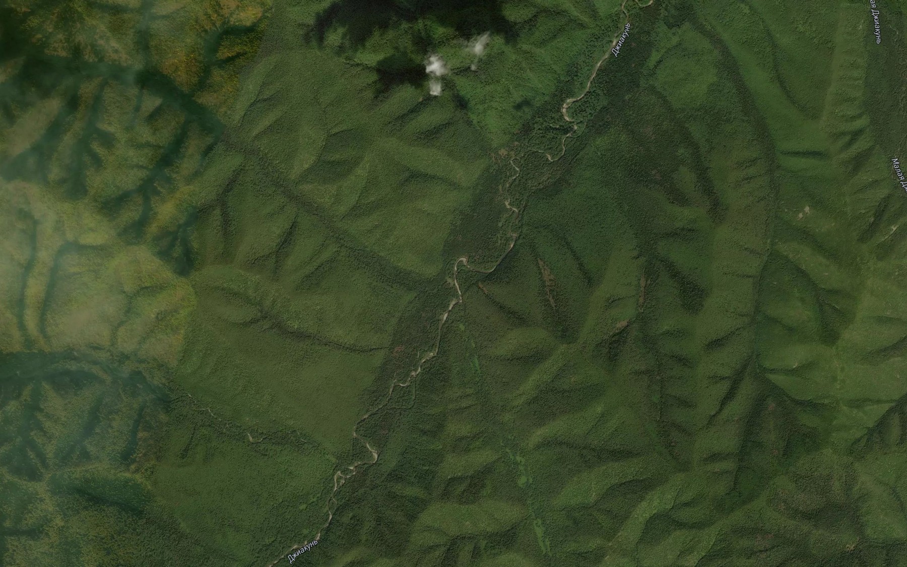 Satellite map of the Topografov