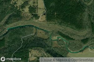 Satellite map of the Little Creek