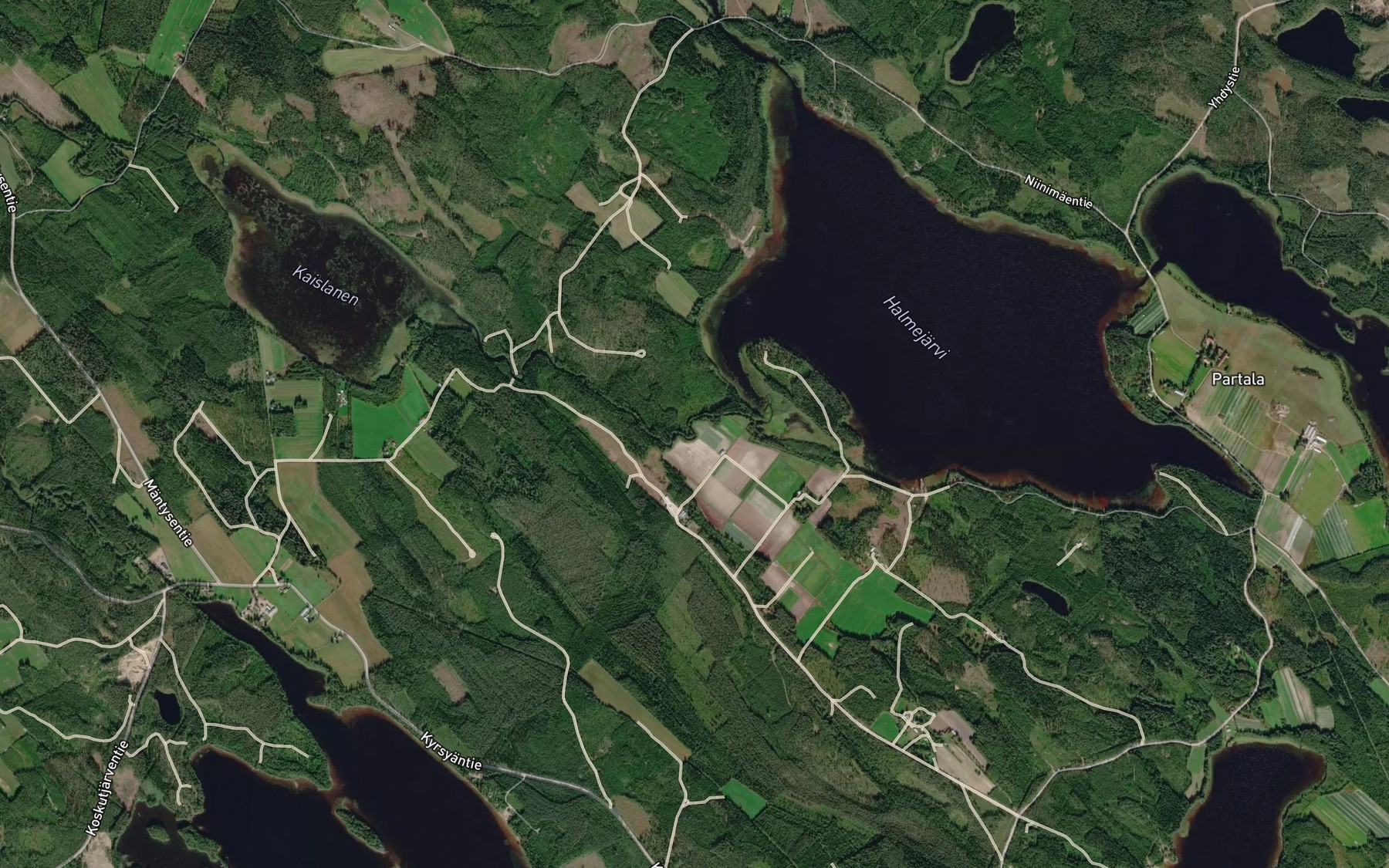 Satellite map of the Alasahi
