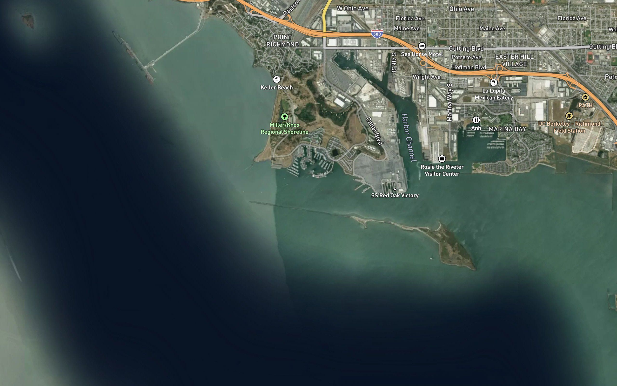 Point Potrero Reach