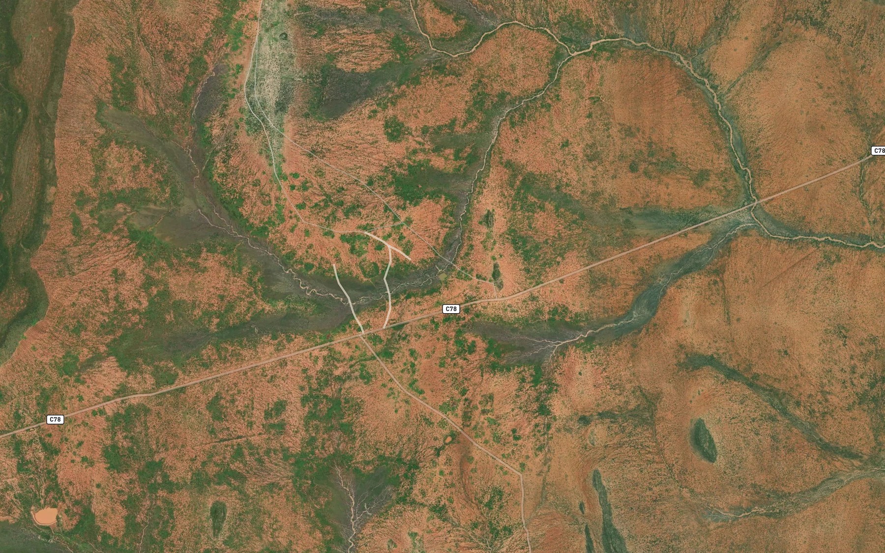 Satellite map of the Nondoinyo Lowarak Dam