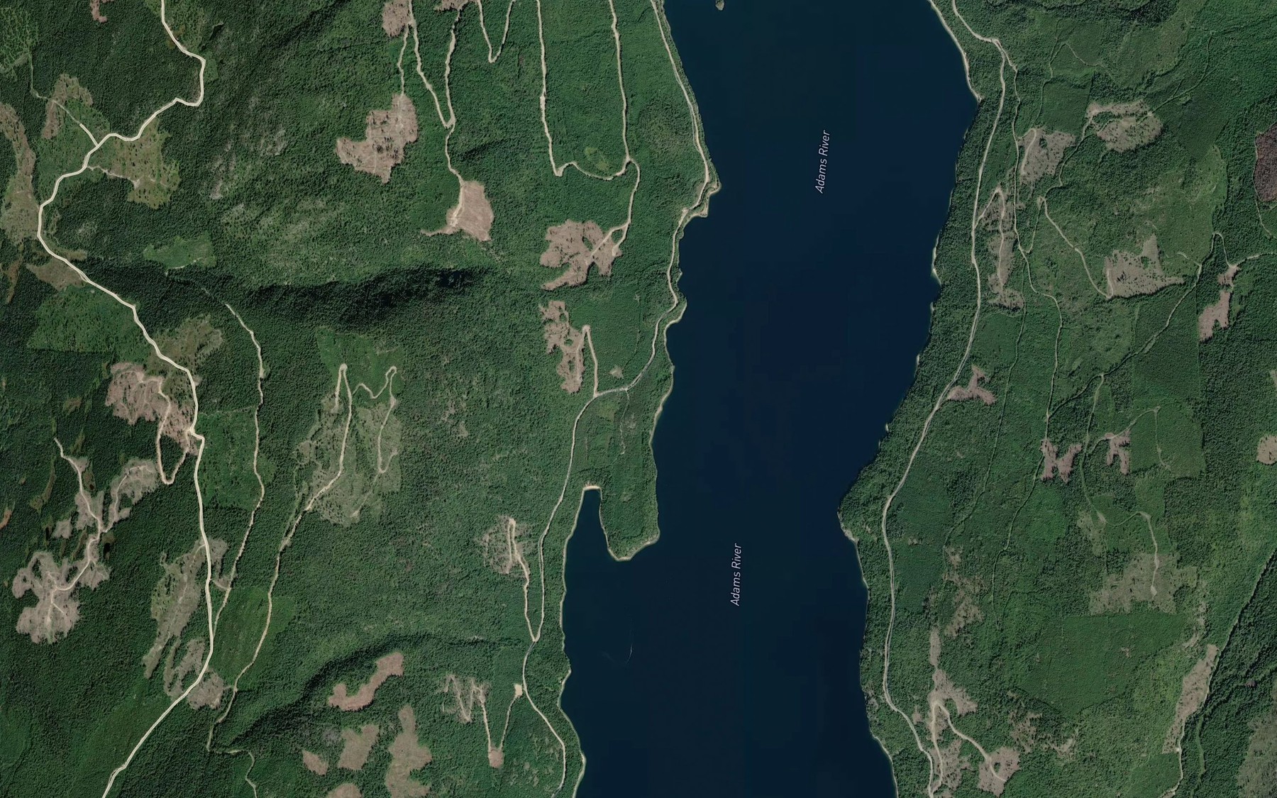 Satellite map of the Refuse Bay