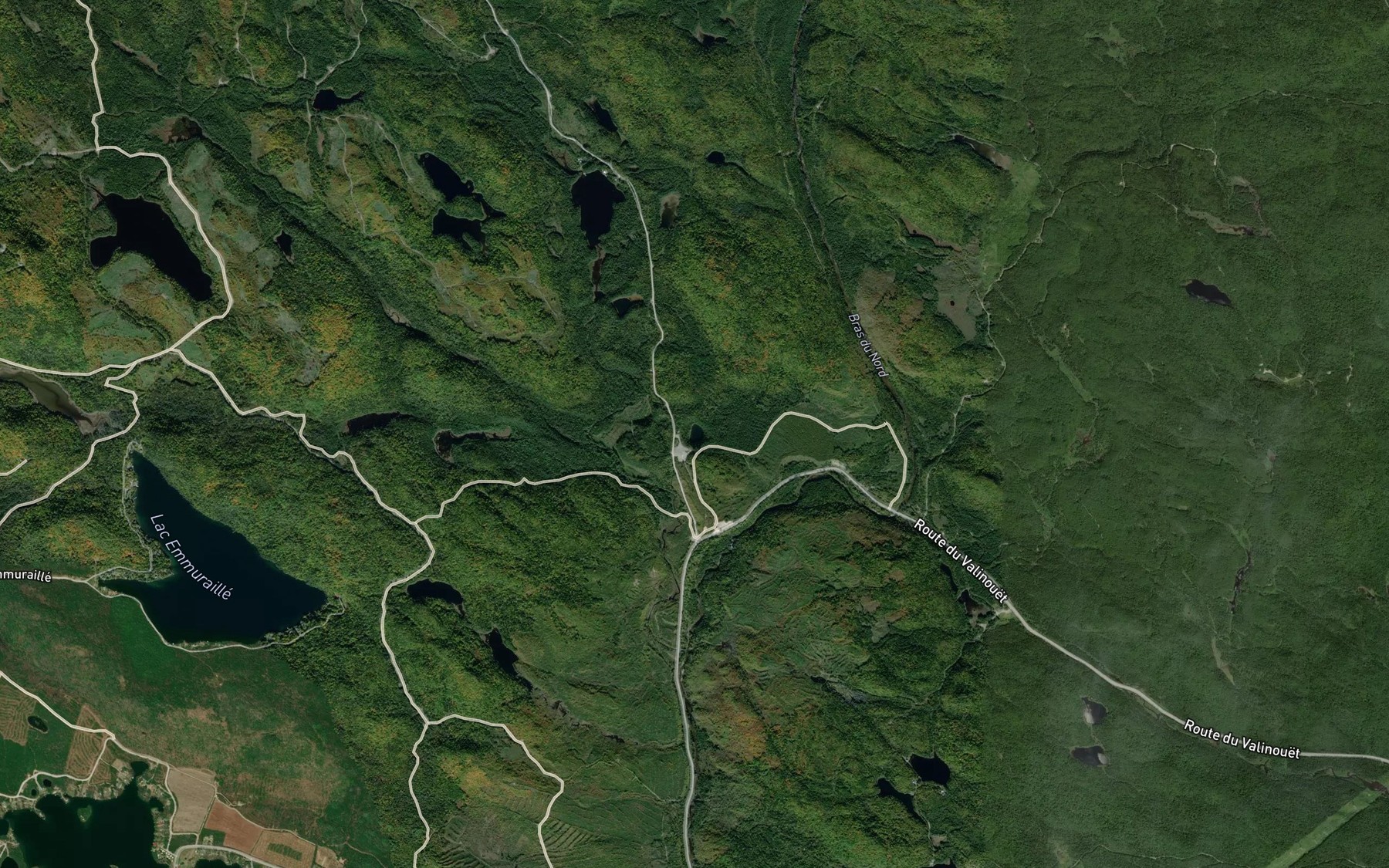 Satellite map of the Lac Bol