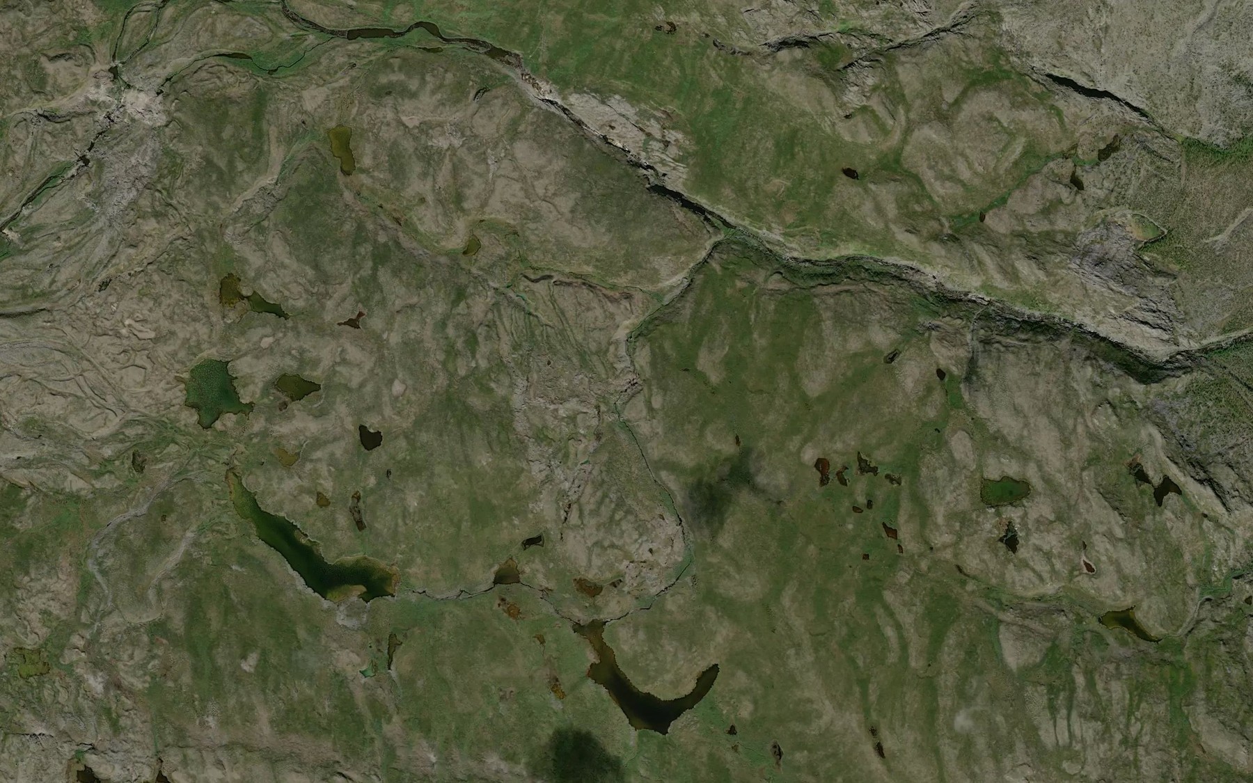 Satellite map of the Unotjohka