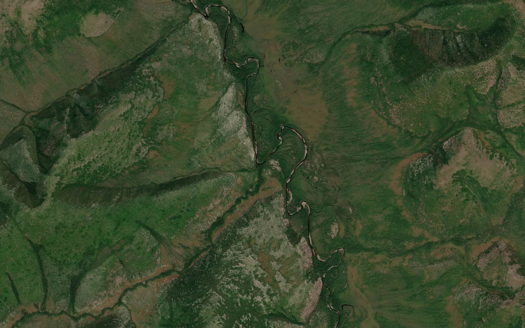 Satellite map of the Udobnyy