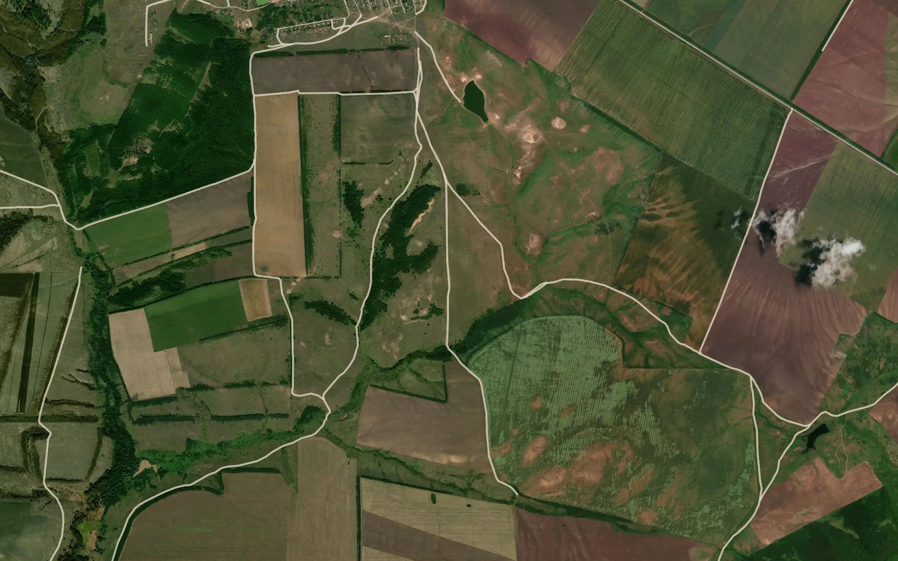 Satellite map of the Balka Titova