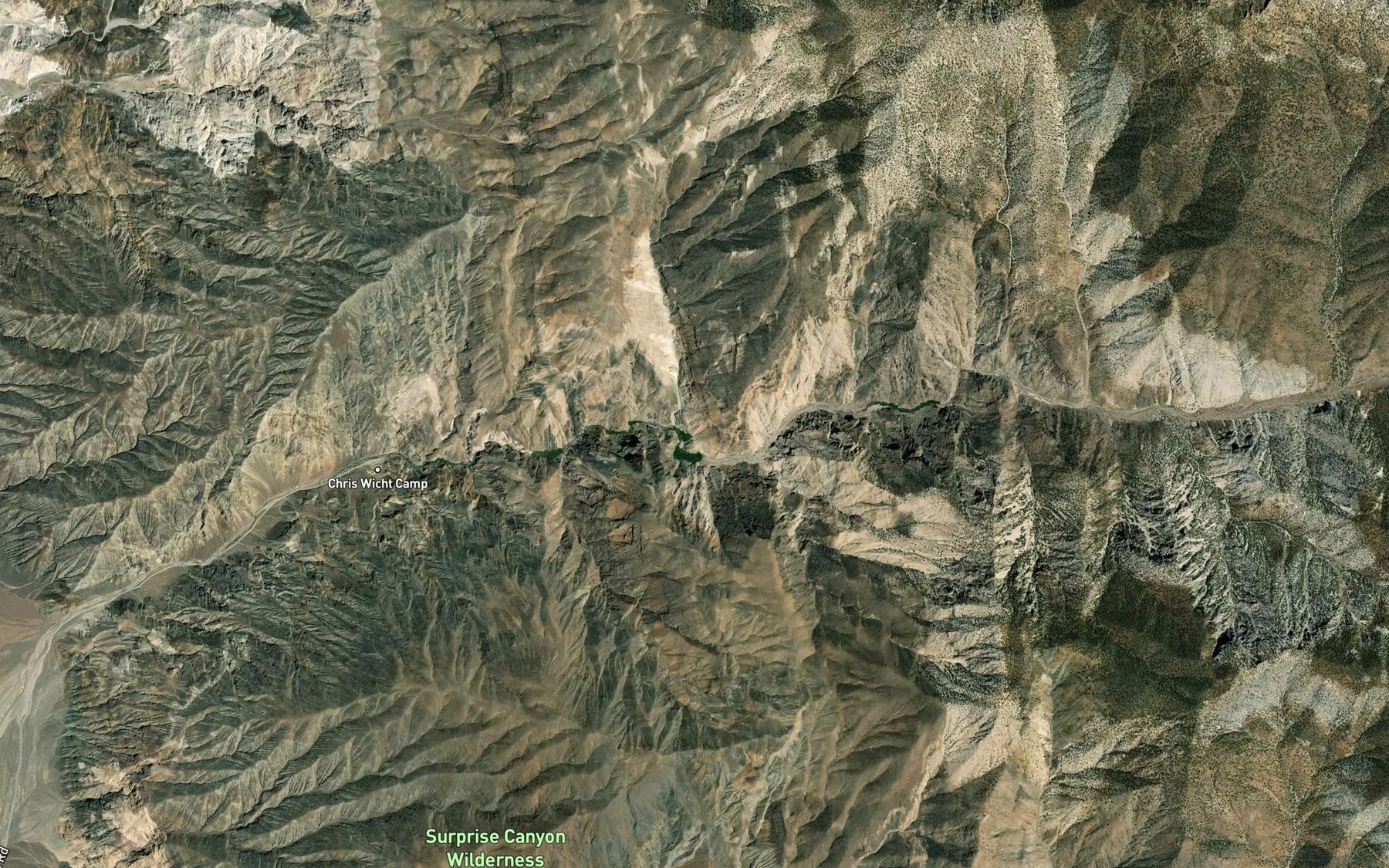 Satellite map of the Limekiln Spring