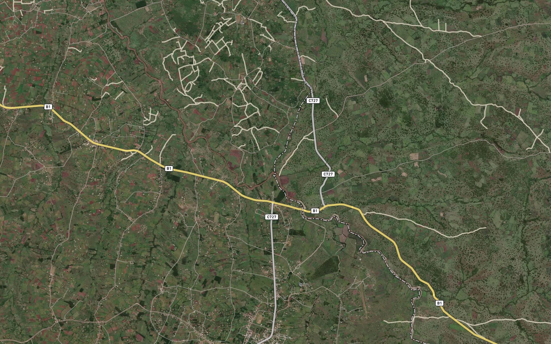 Satellite map of the Mundiri
