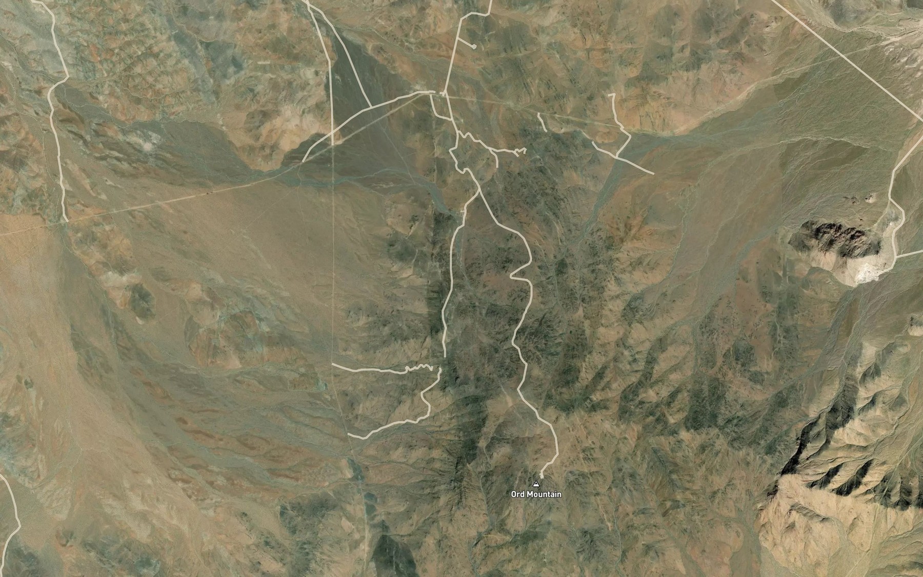 Satellite map of the Sweetwater Spring