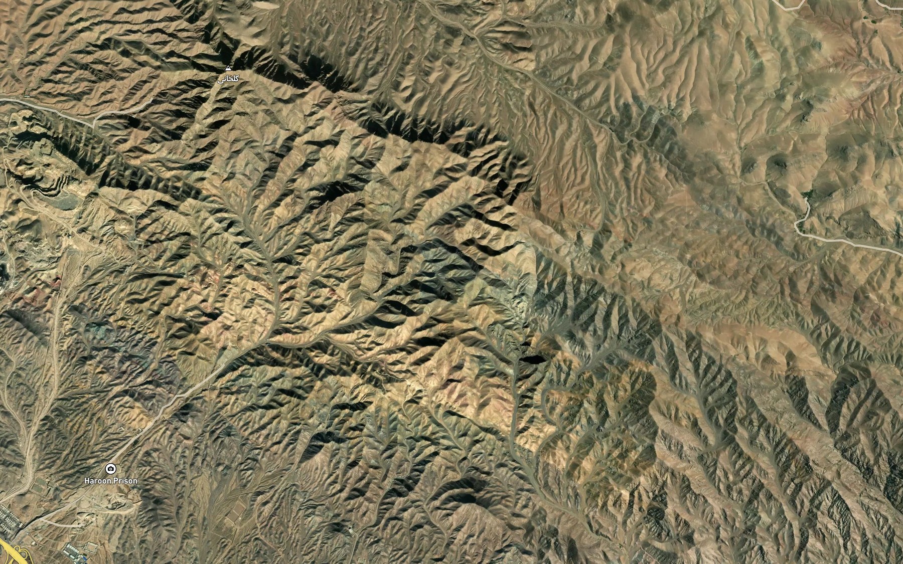 Satellite map of the Cheshmeh-ye Gol Neyzar