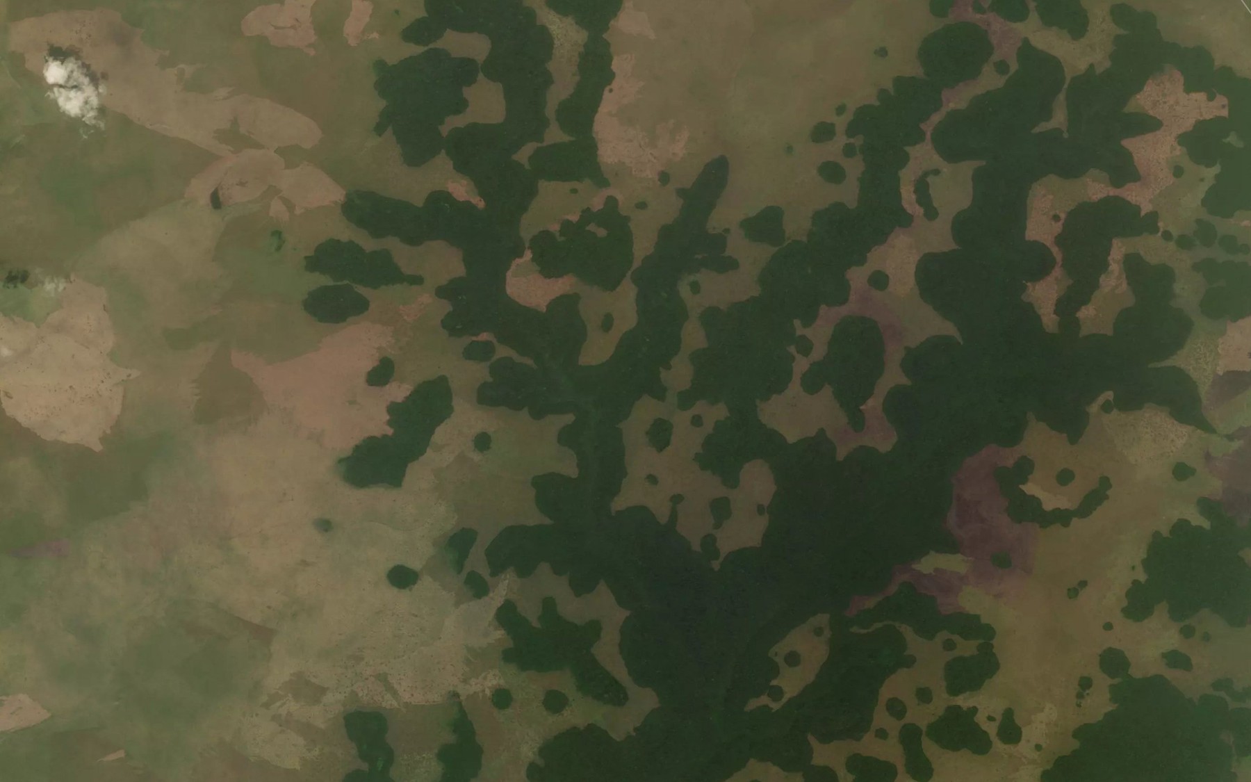 Satellite map of the Tchoulantseli