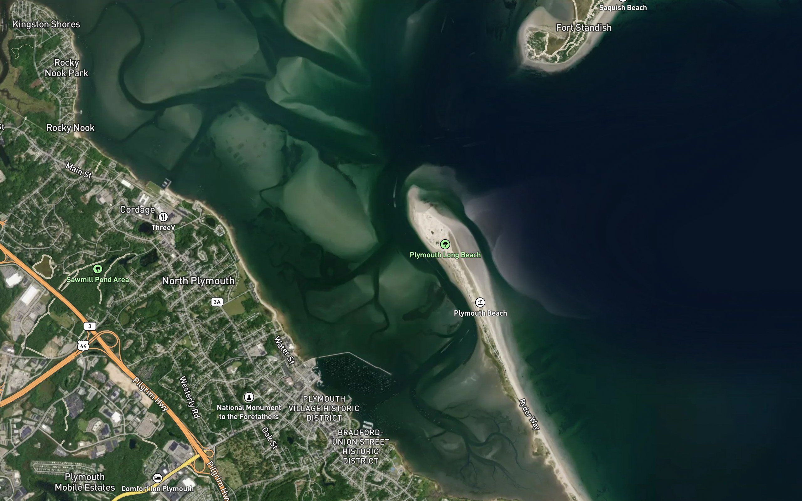 Plymouth Harbor Channel