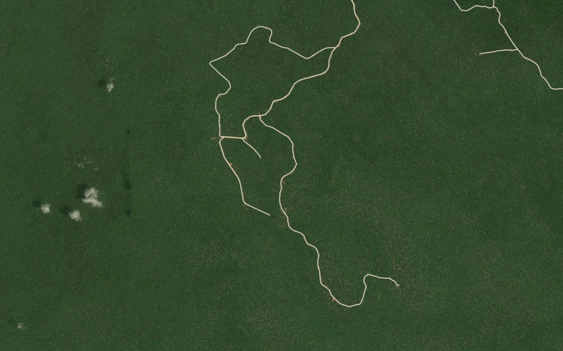 Satellite map of the Momoku