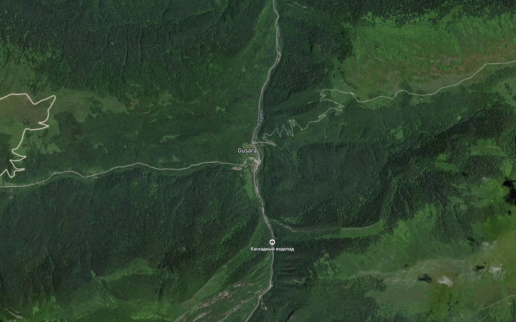 Satellite map of the Kartsadon