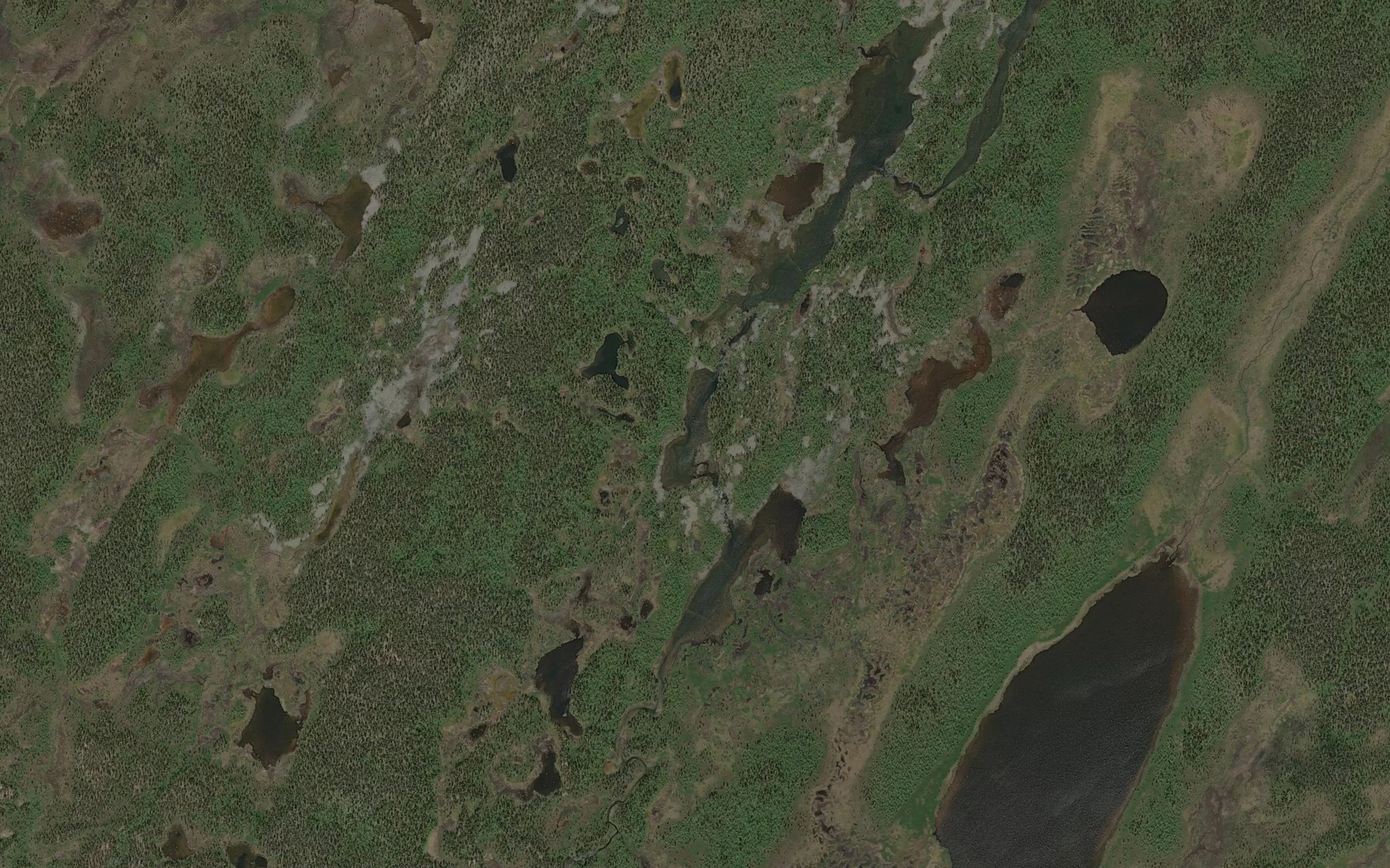 Satellite map of the Cienalisluobal