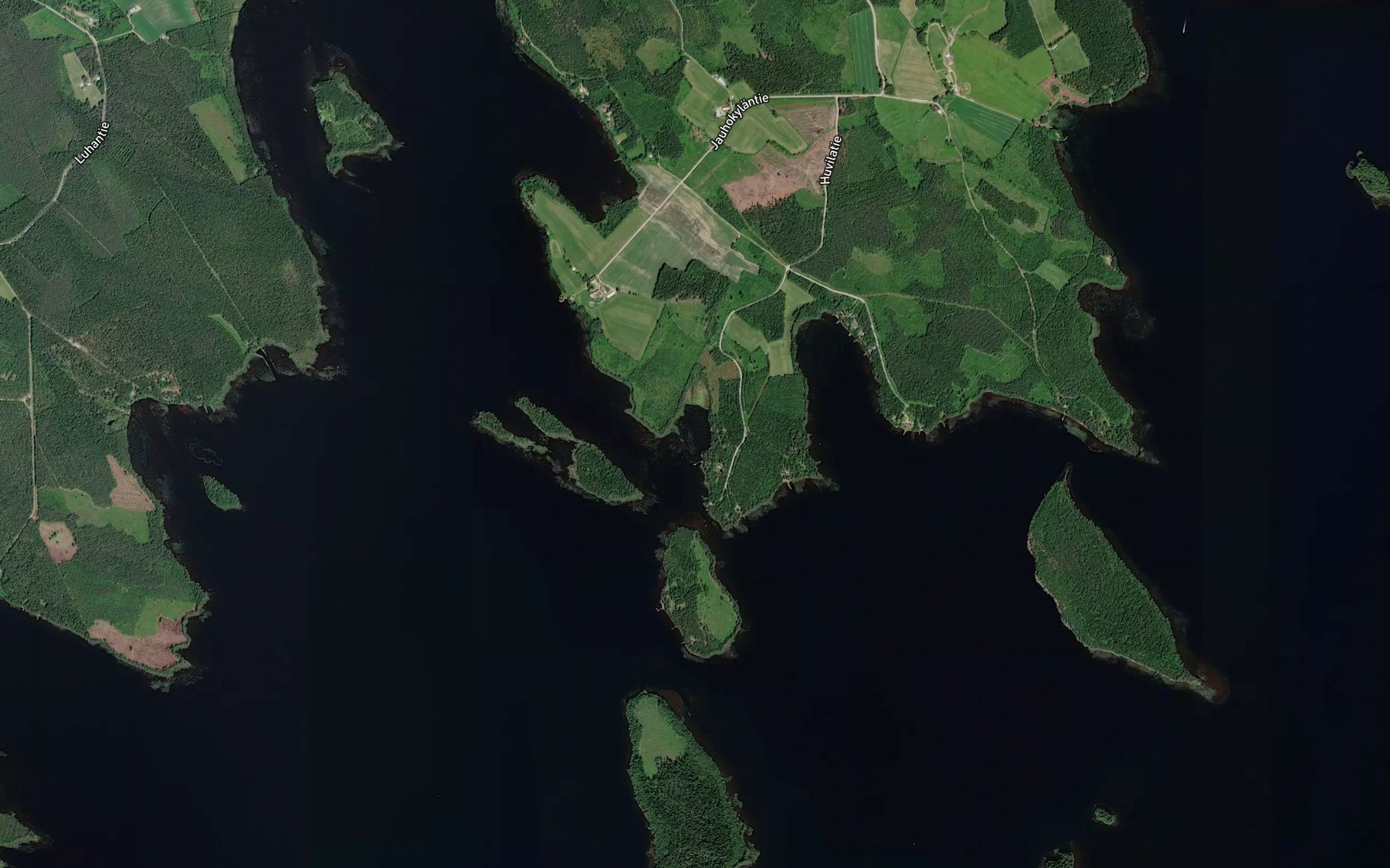 Satellite map of the Rytynlahti