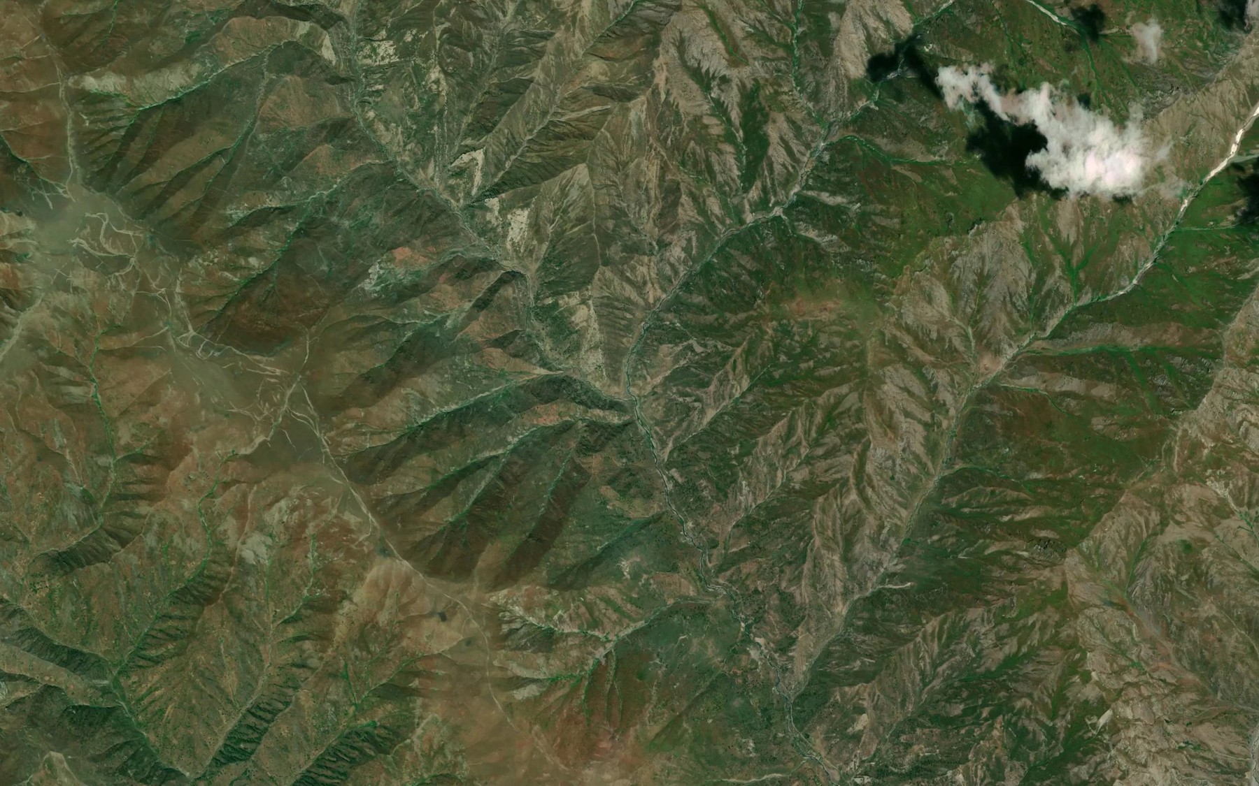 Satellite map of the Kuzgun
