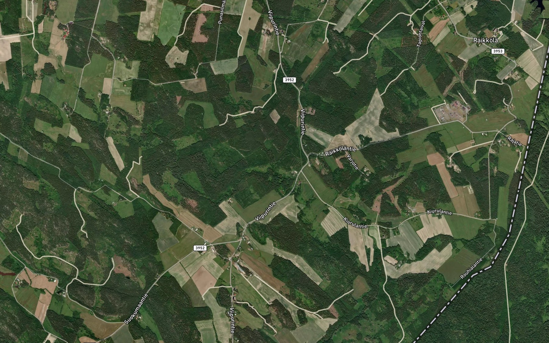 Satellite map of the Suurijoki