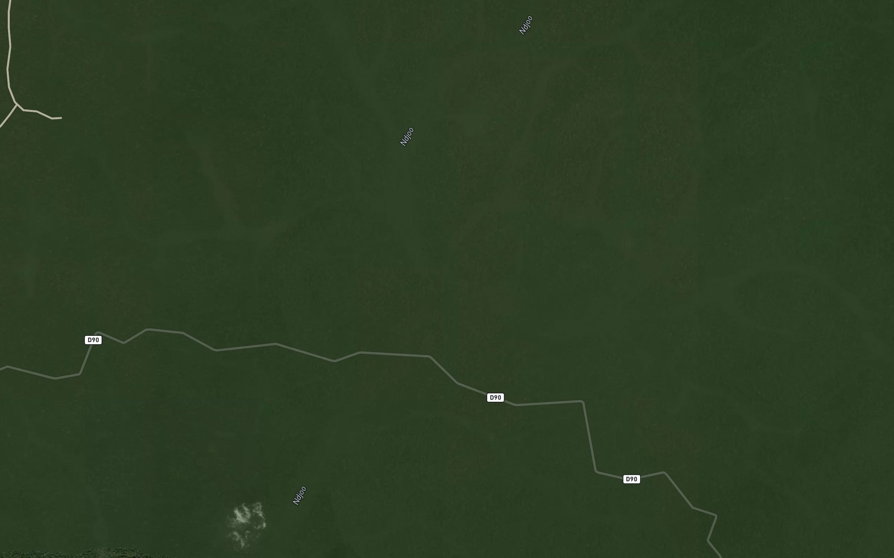 Satellite map of the Mandjyado