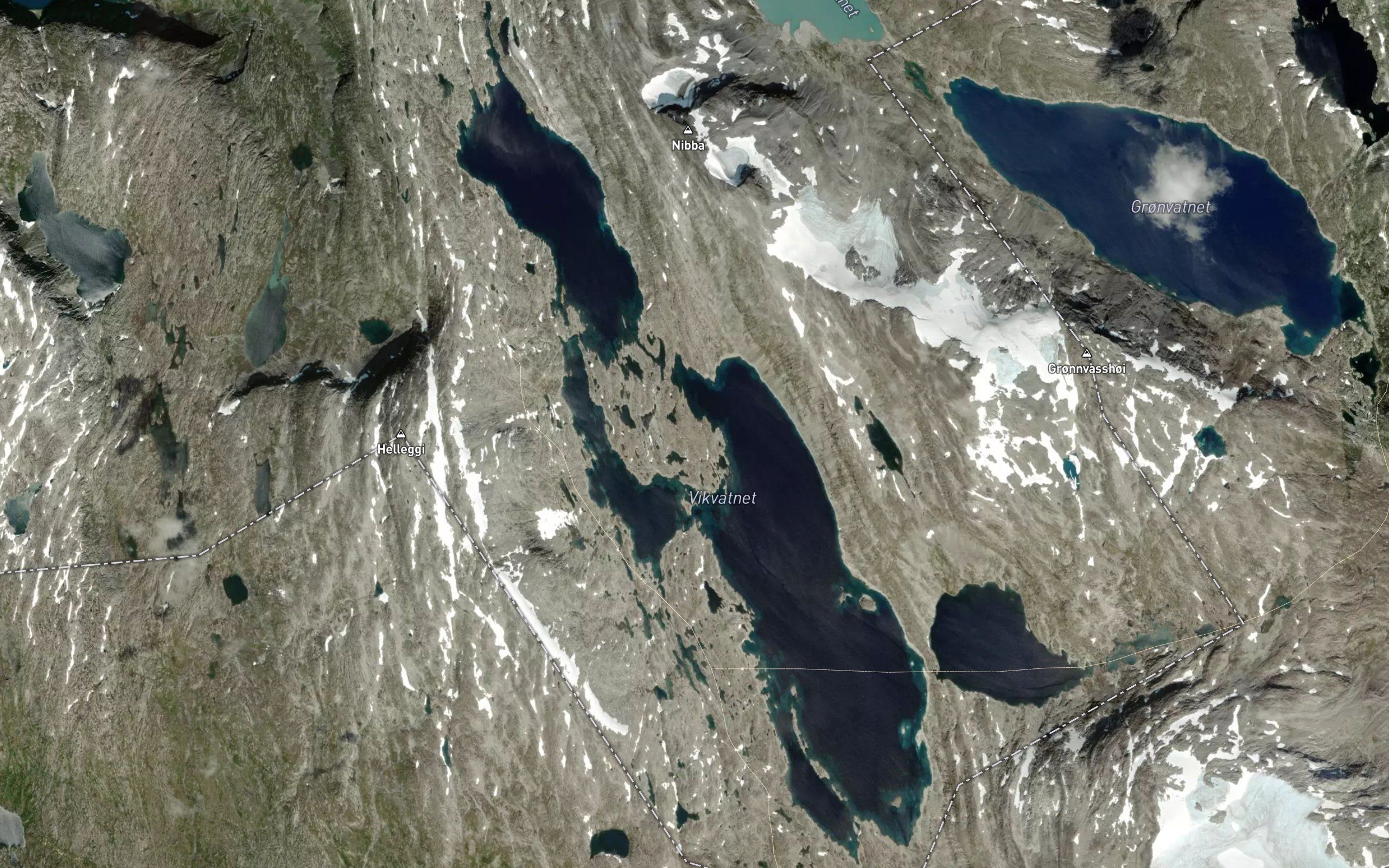 Vikvatnet,fremste