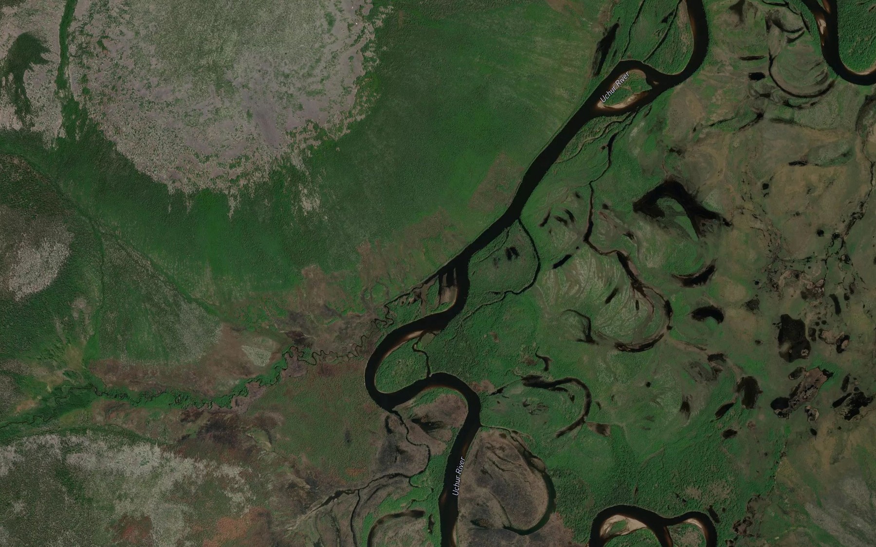 Satellite map of the Allara-Tallyya