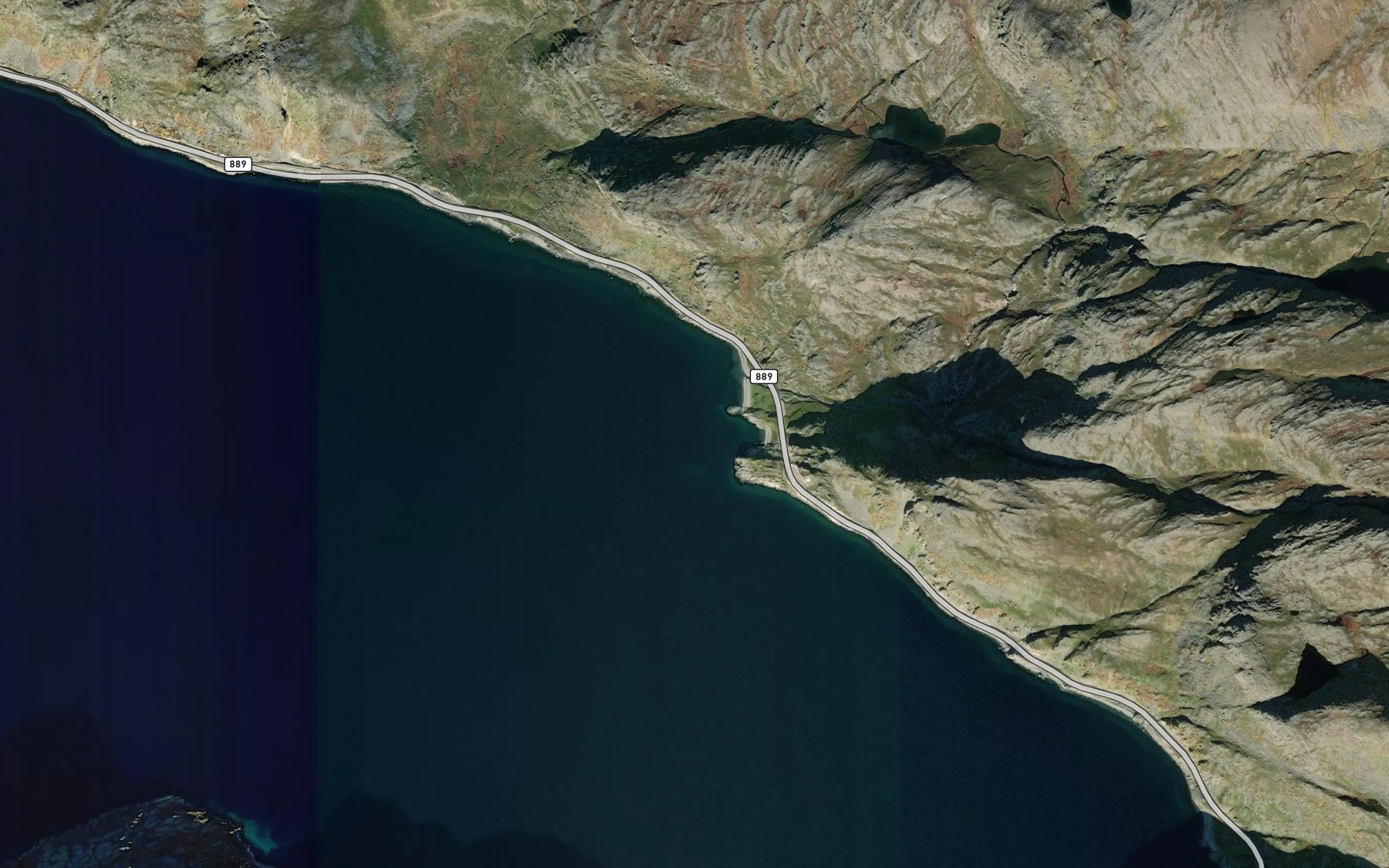 Satellite map of the Indre Mollvika