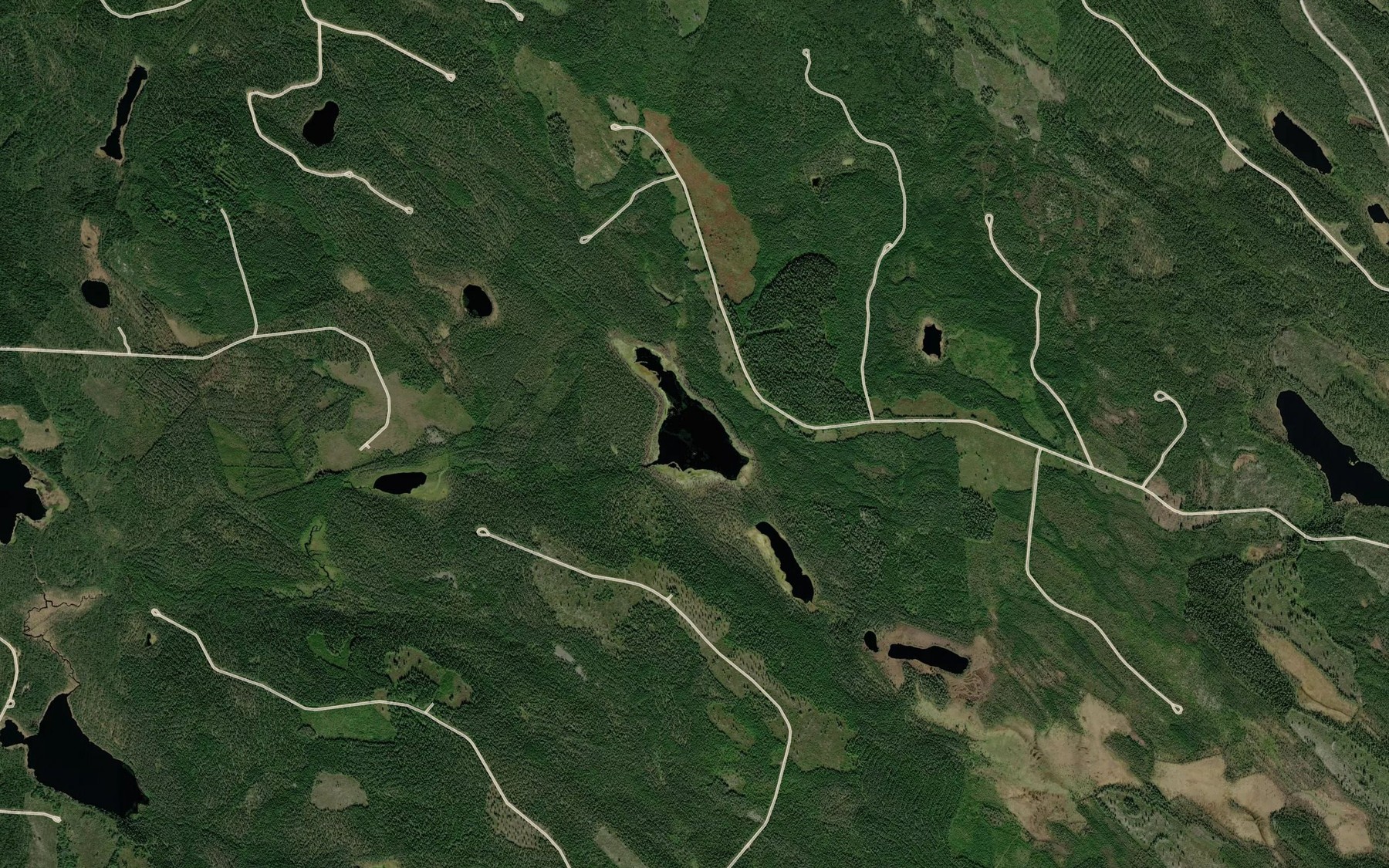 Satellite map of the Suuri Sihvonlampi