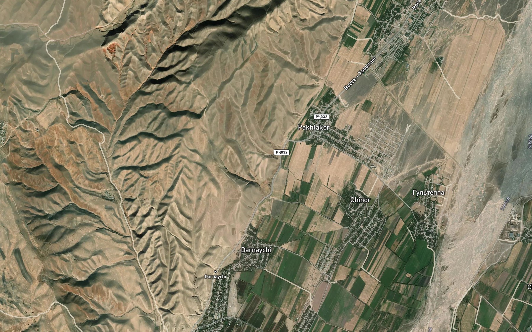 Satellite map of the Chashmai Pushiyon
