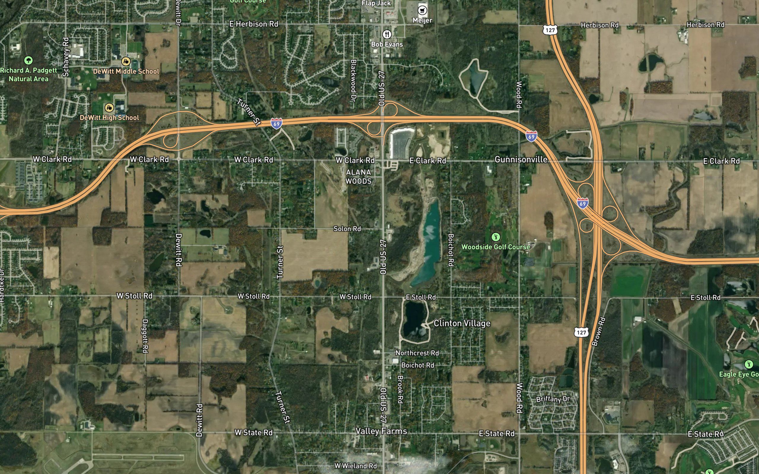 Prairie Creek and Gunderman Lake Drain
