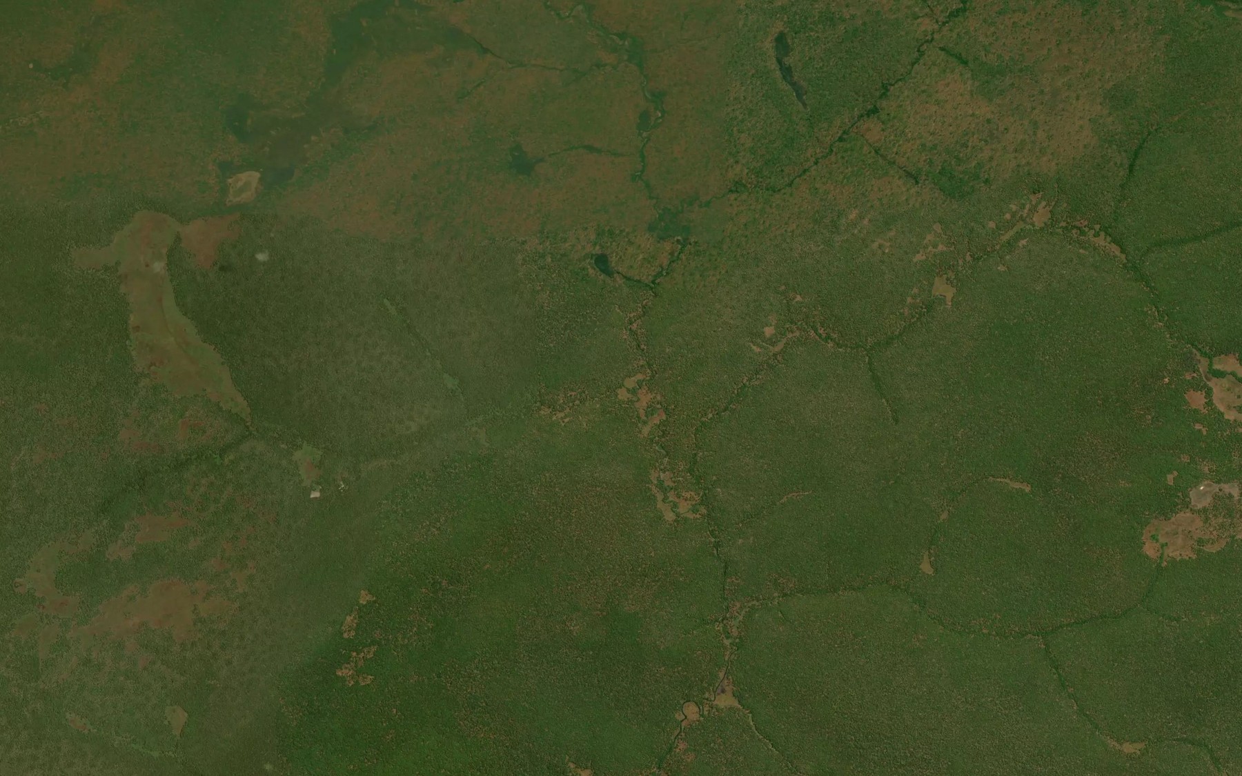 Satellite map of the Kasanu
