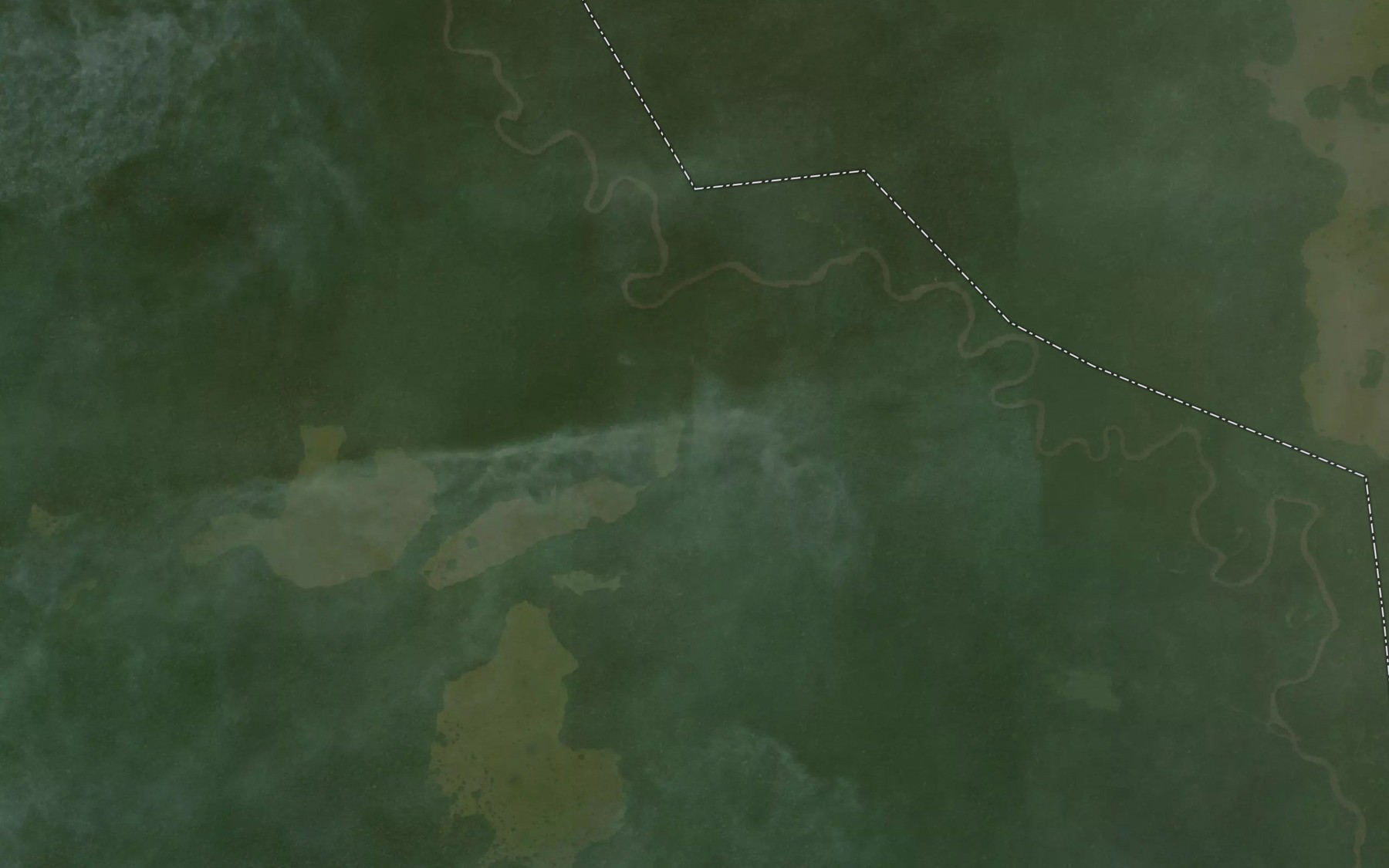 Satellite map of the Doudouma