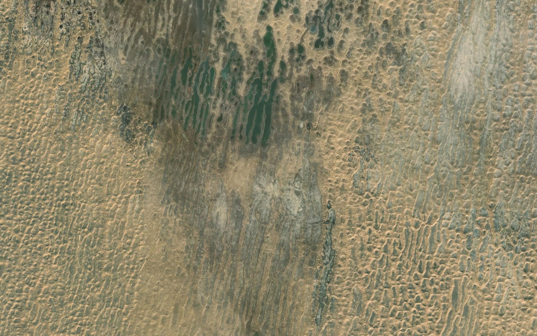 Satellite map of the Oltinko`l Ko`llari